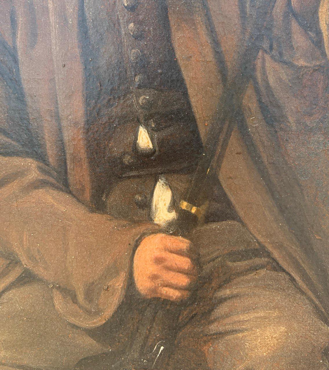 Pietro Longhi (Venetian master) - 18th century figure painting - Hunter For Sale 7