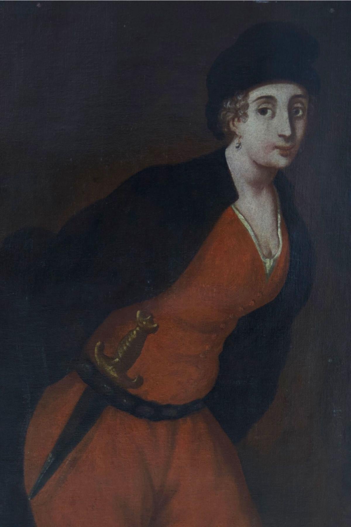 Mid-18th Century Pietro Longhi Antique Venetian Pantalone Painting 'Attr.'