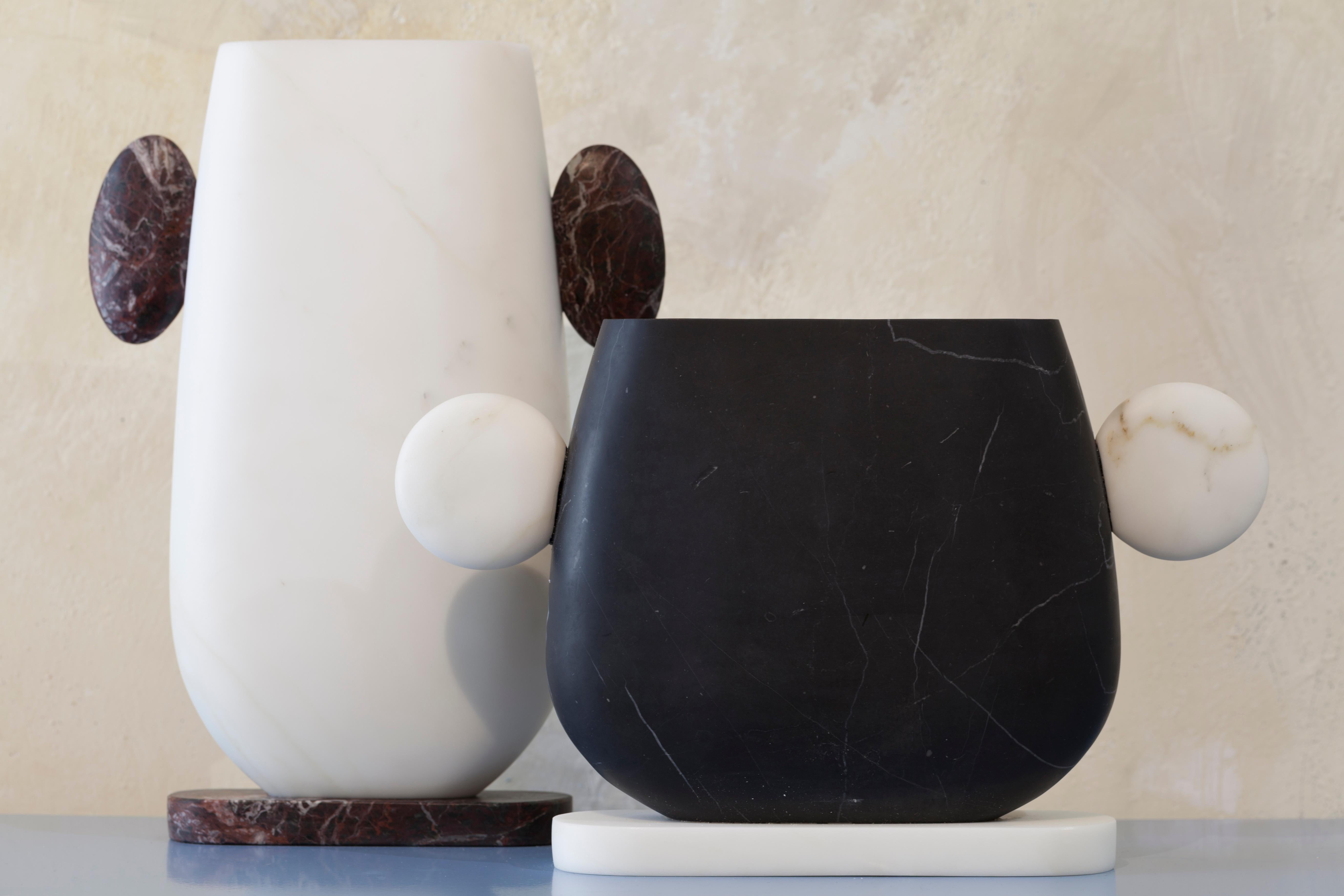 Pietro Marble Vase by Matteo Cibic For Sale 5