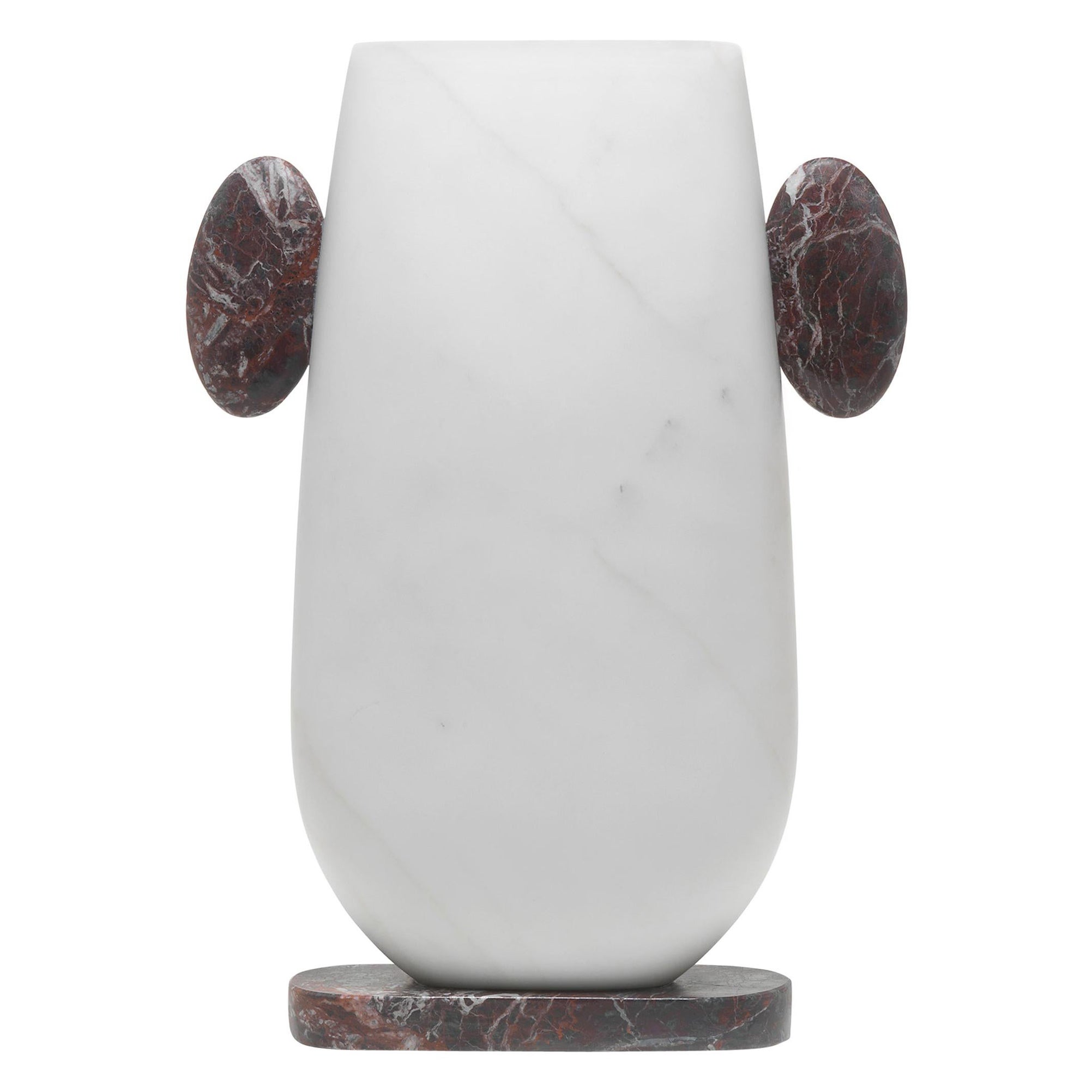 Pietro Marble Vase by Matteo Cibic For Sale