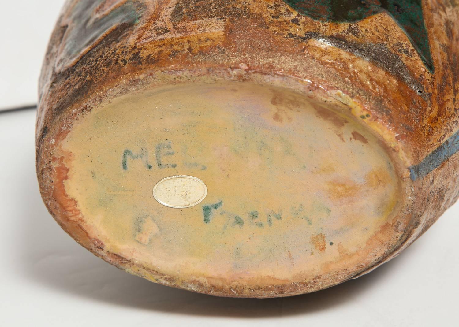 Ceramic Pietro Melandri Vase