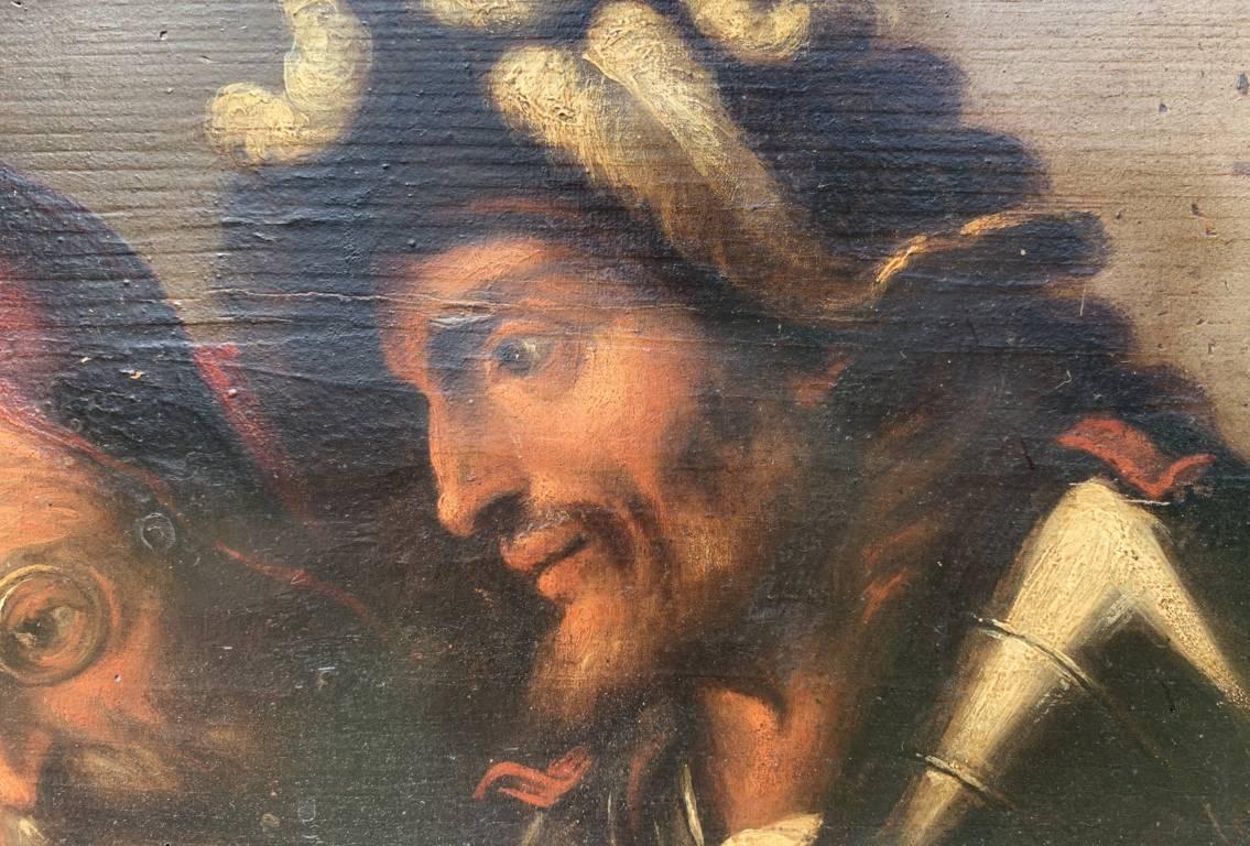 Pietro della Vecchia (Maestro veneziano) - Pittura di figura del XVII secolo - Painting Barocco di Pietro Muttoni