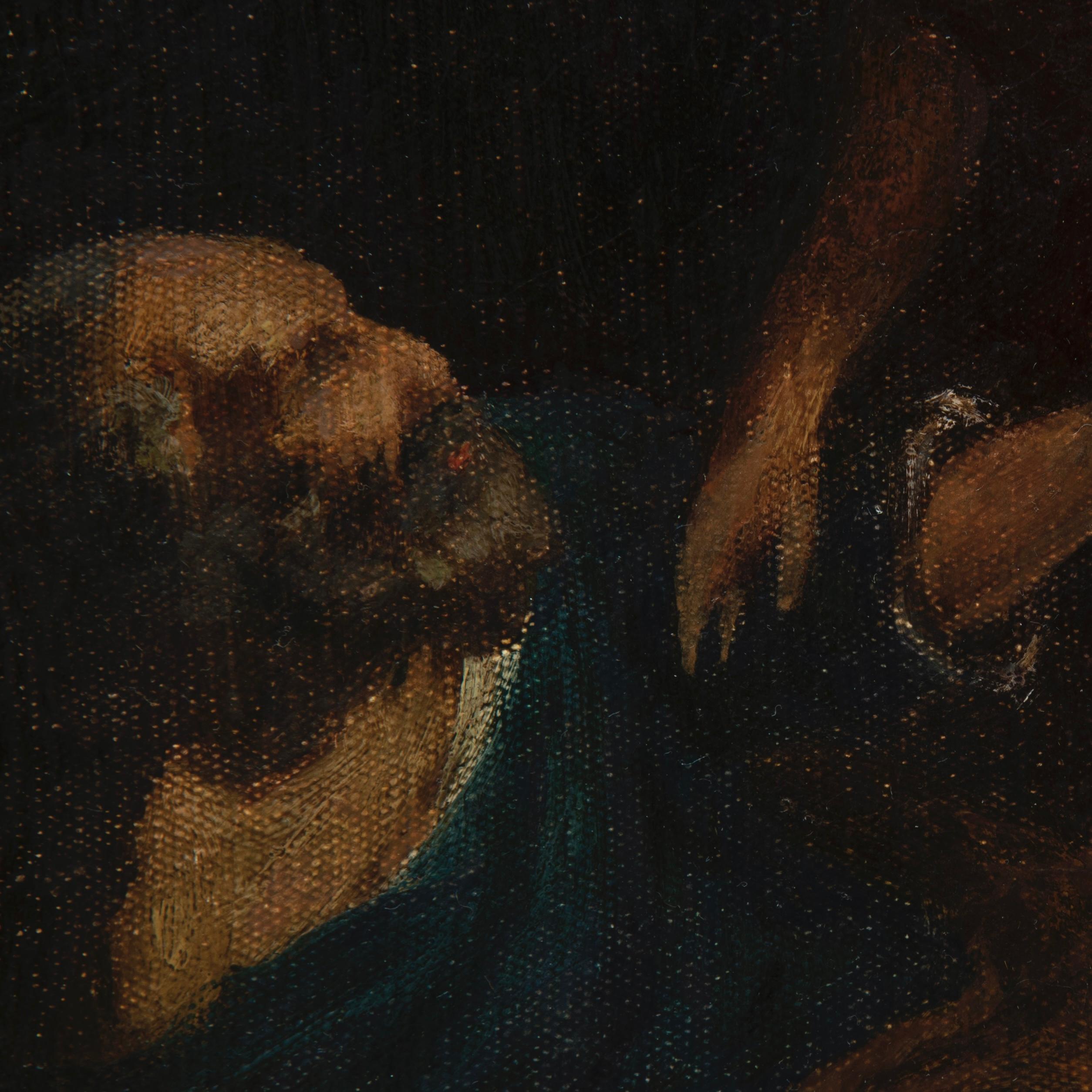 Pietro Novelli, Italienisches religiöses Gemälde des 17. Jahrhunderts  (Barock) im Angebot