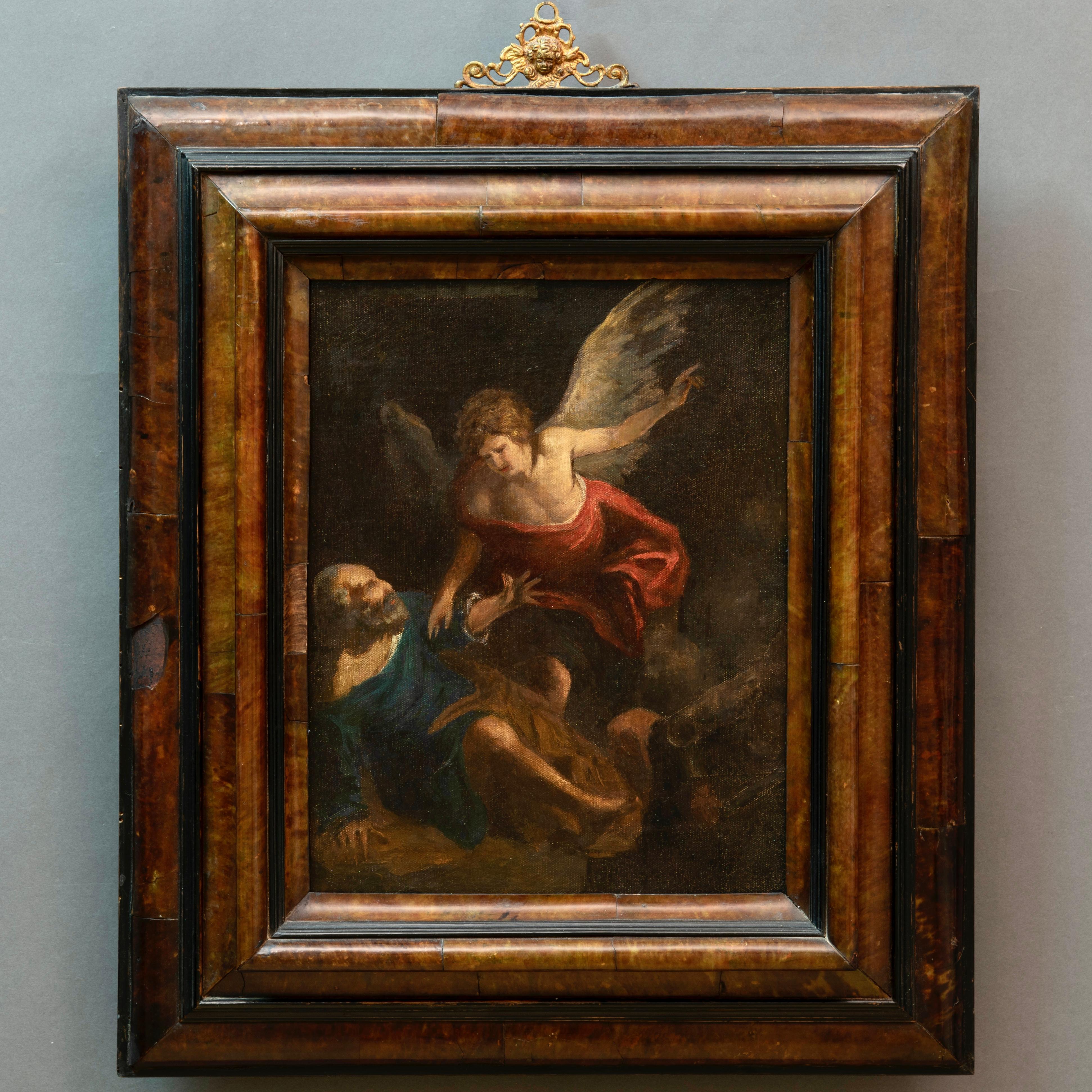 Pietro Novelli, Italienisches religiöses Gemälde des 17. Jahrhunderts  im Angebot 3