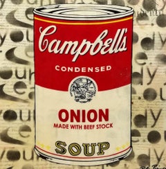 Pop Art, “Campbell's Onion Soup”, Artist’s Proof, original Mixed Media
