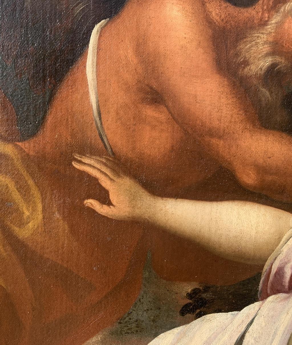 Pietro Ricchi attributed - 17th century Italian figure painting - Venus Cupid  5