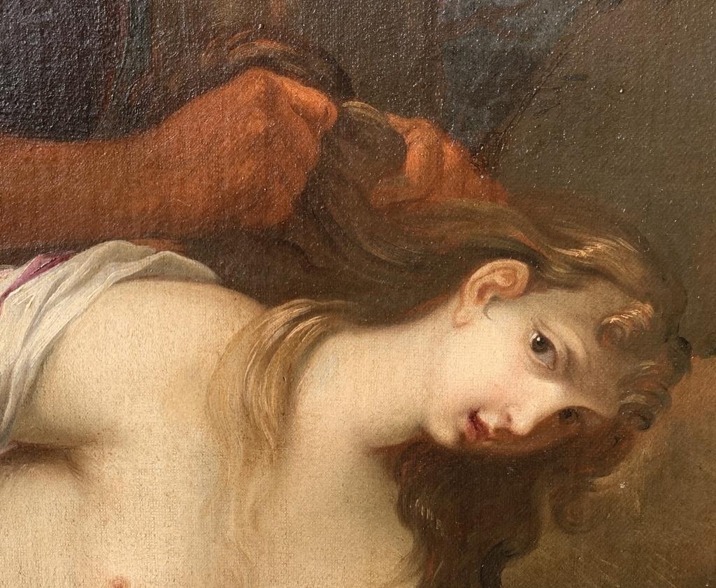 Pietro Ricchi attributed - 17th century Italian figure painting - Venus Cupid  6