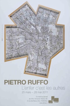 Affiche d'exposition Pietro Ruffo - Impression offset d'après Pietro Ruffo - 2011