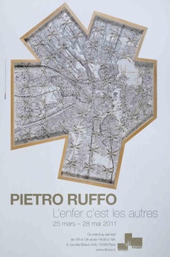 Vintage-Ausstellungsplakat – Offsetdruck von Pietro Ruffo – 2011