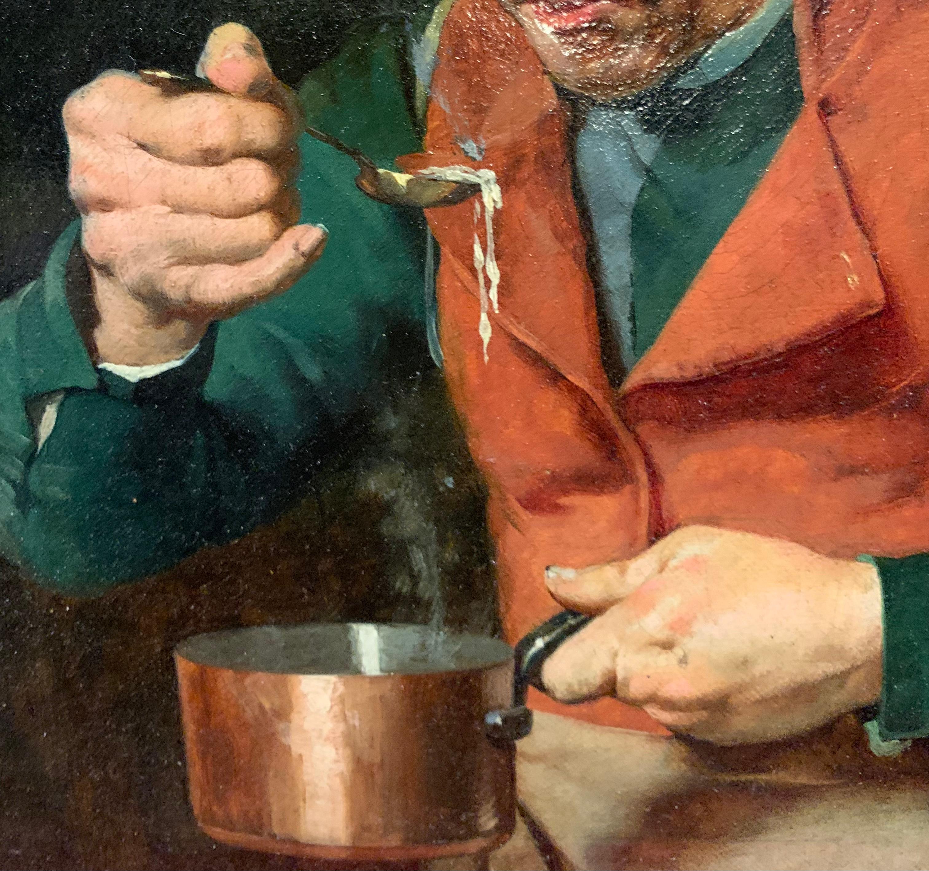 Pietro Torrini (Florence, 1851 -1914). The Pope's Chef. 4