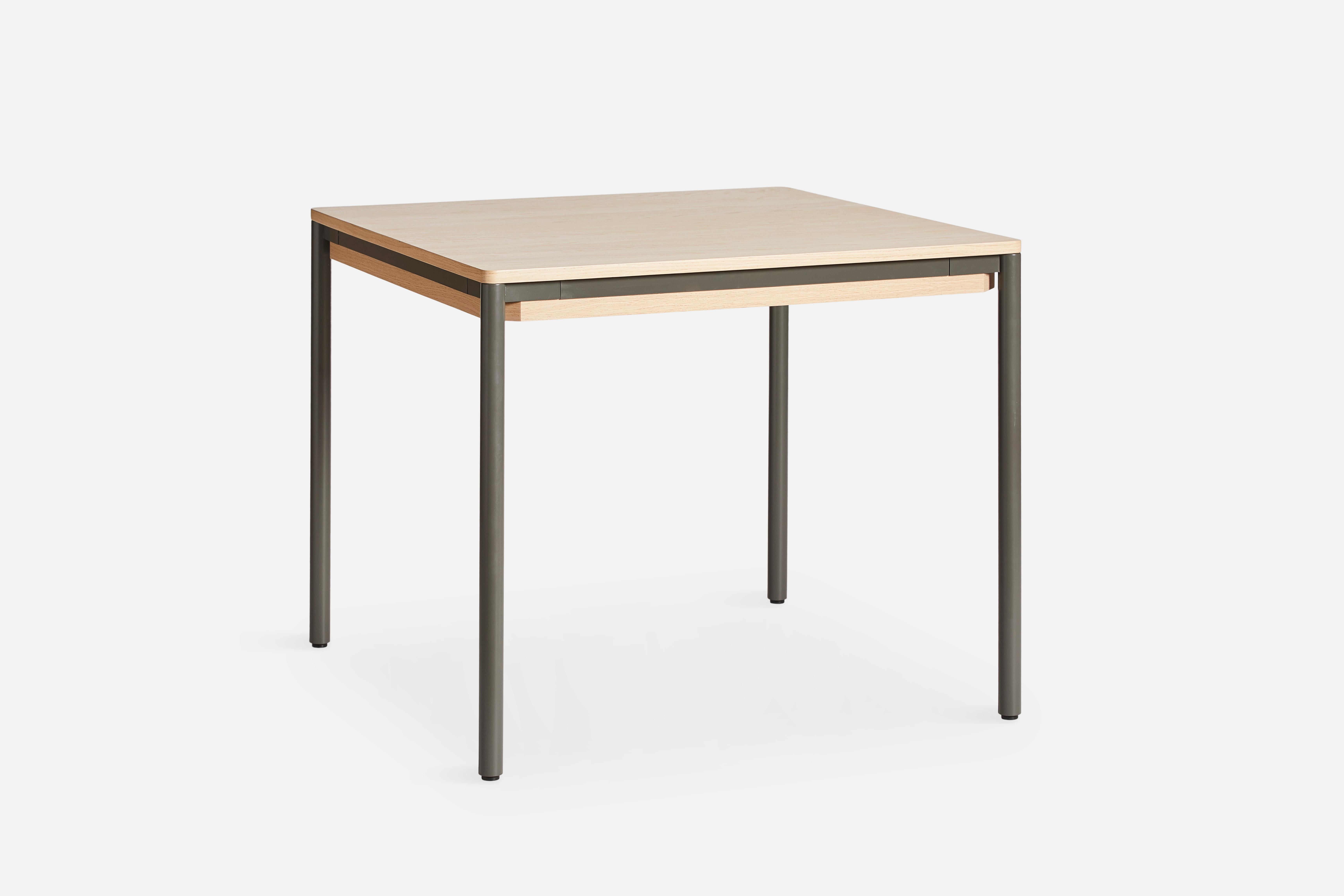 Piezas Small Dining Table by Silvia Ceñal
Materials: Lacquer, Oak, metal.
Dimensions: D 85 x W 85 x H 74 cm
Also available in different sizes. Please contact us. 

The founders, Mia and Torben Koed, decided to put their 30 years of experience