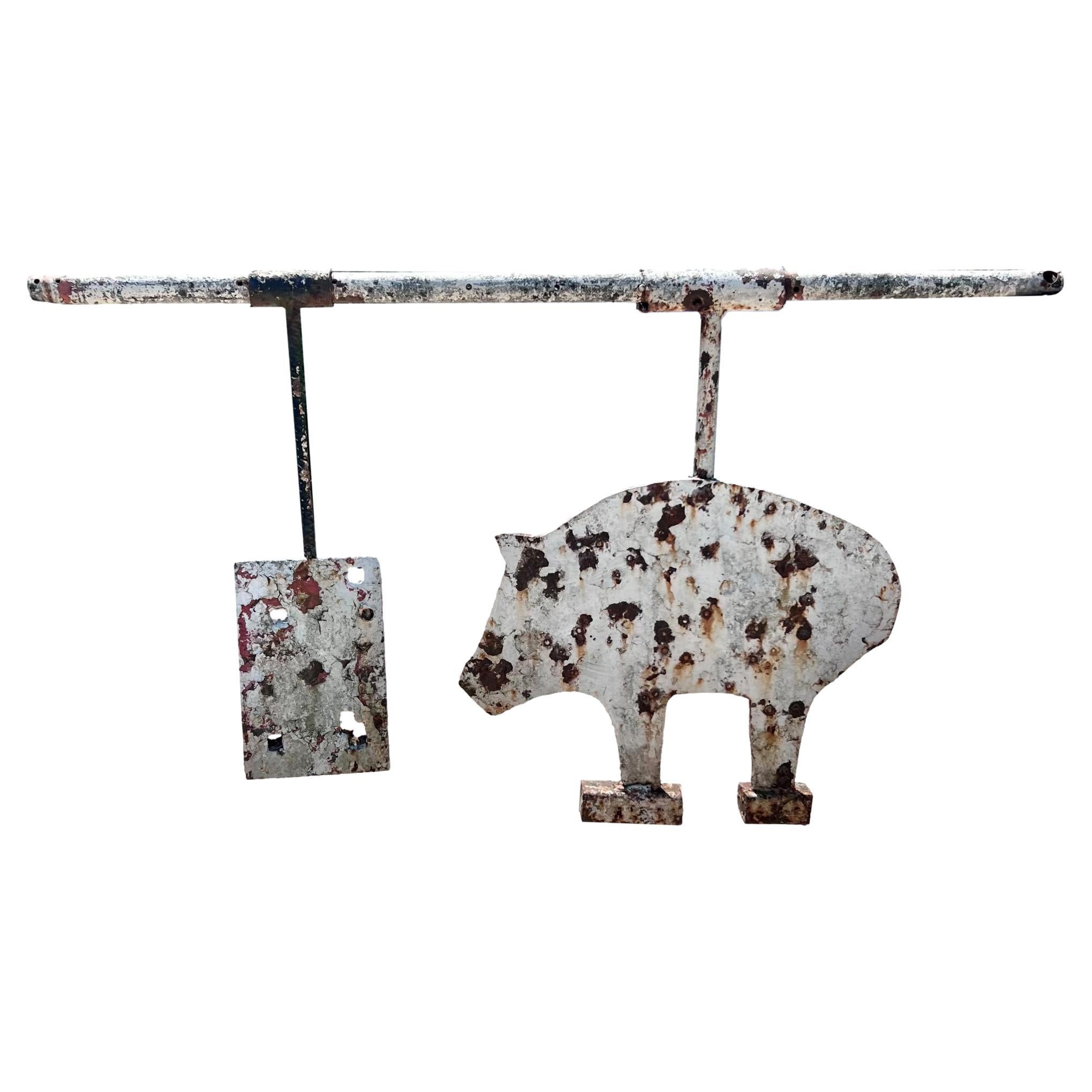 Pig Shooting Target, 1960er-Jahre, USA im Angebot