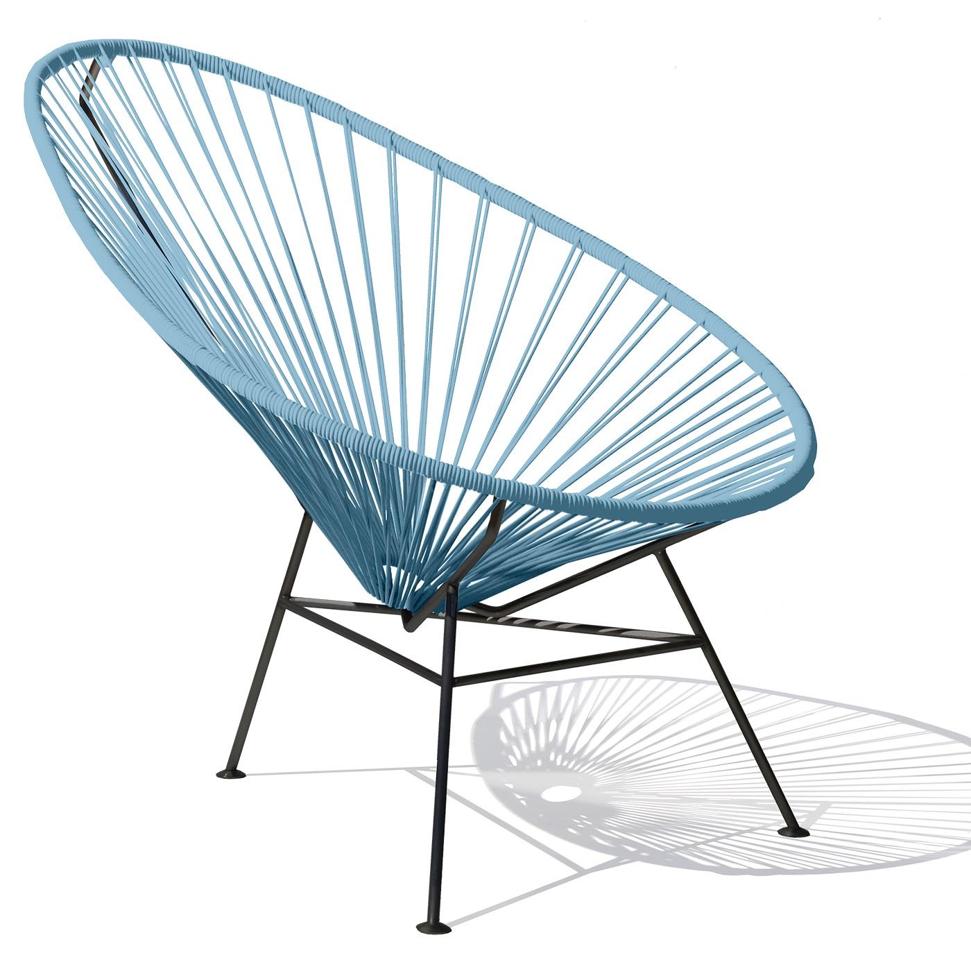 Postmoderno Sedia Pigeon Blue Acapulco di OK Design in vendita