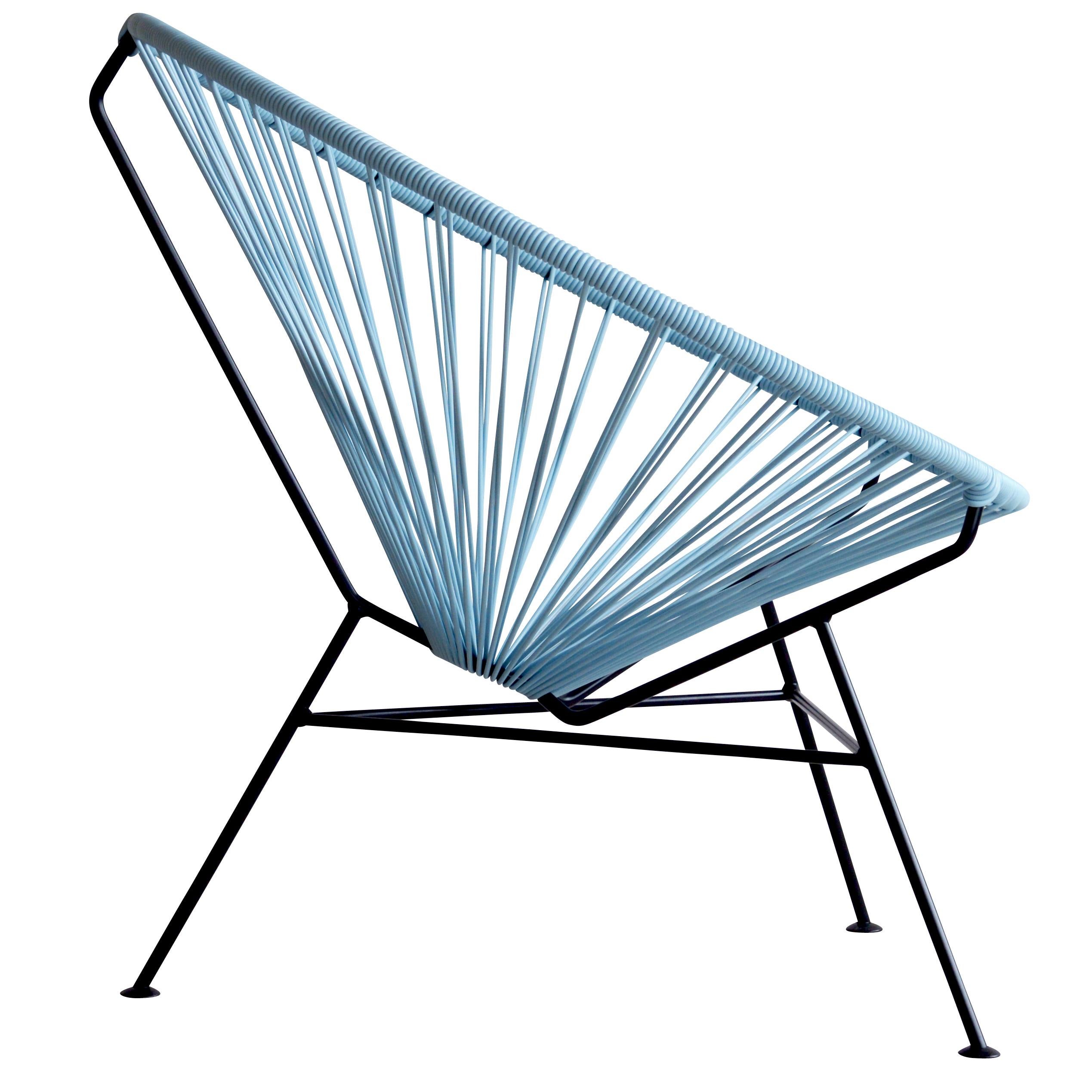 Pigeon Blue Condesa Chair by OK Design In New Condition For Sale In Geneve, CH