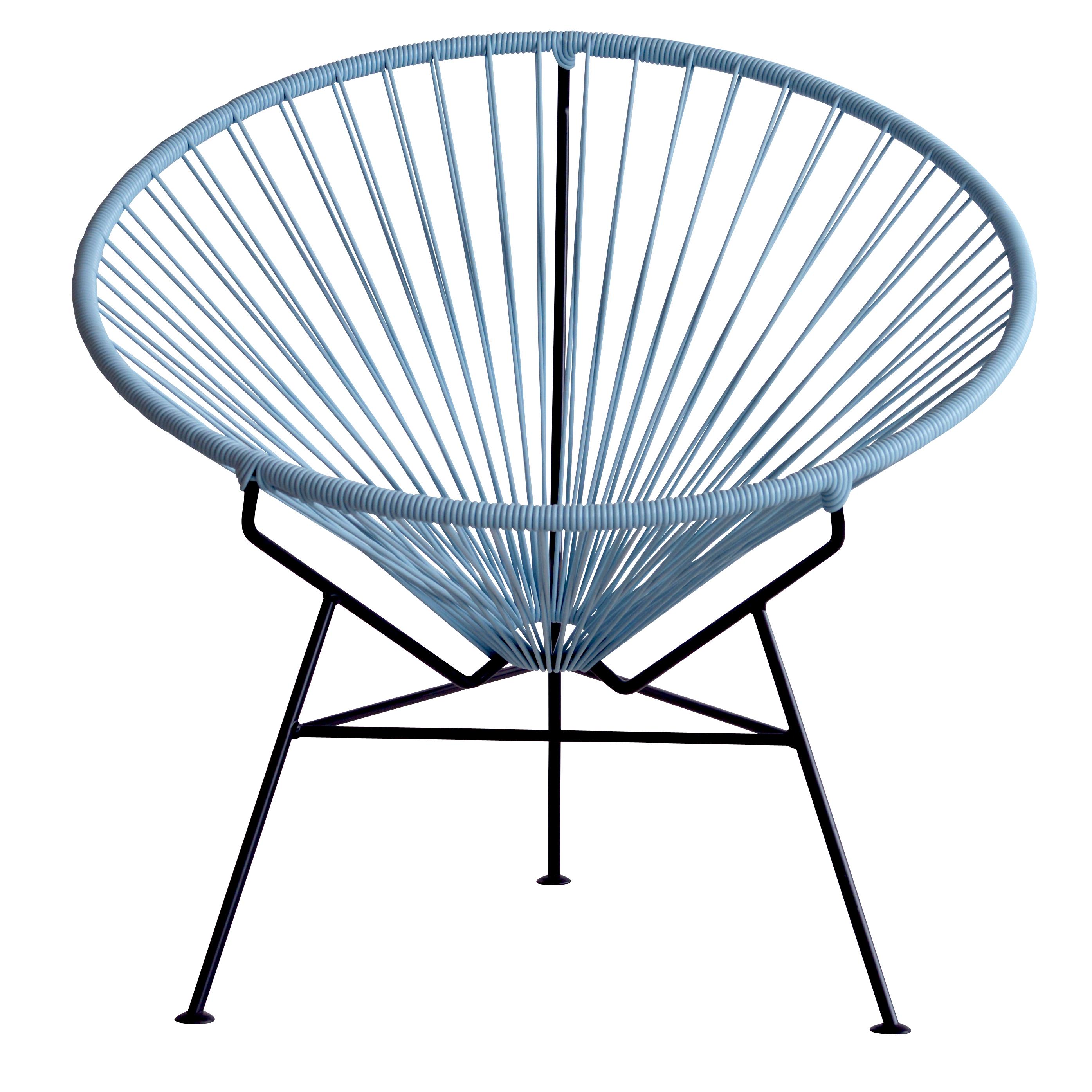 Metal Pigeon Blue Condesa Chair by OK Design For Sale