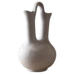 Pigeon Forge double-mouthed ceramic vase by Doug Ferguson, 20th c.