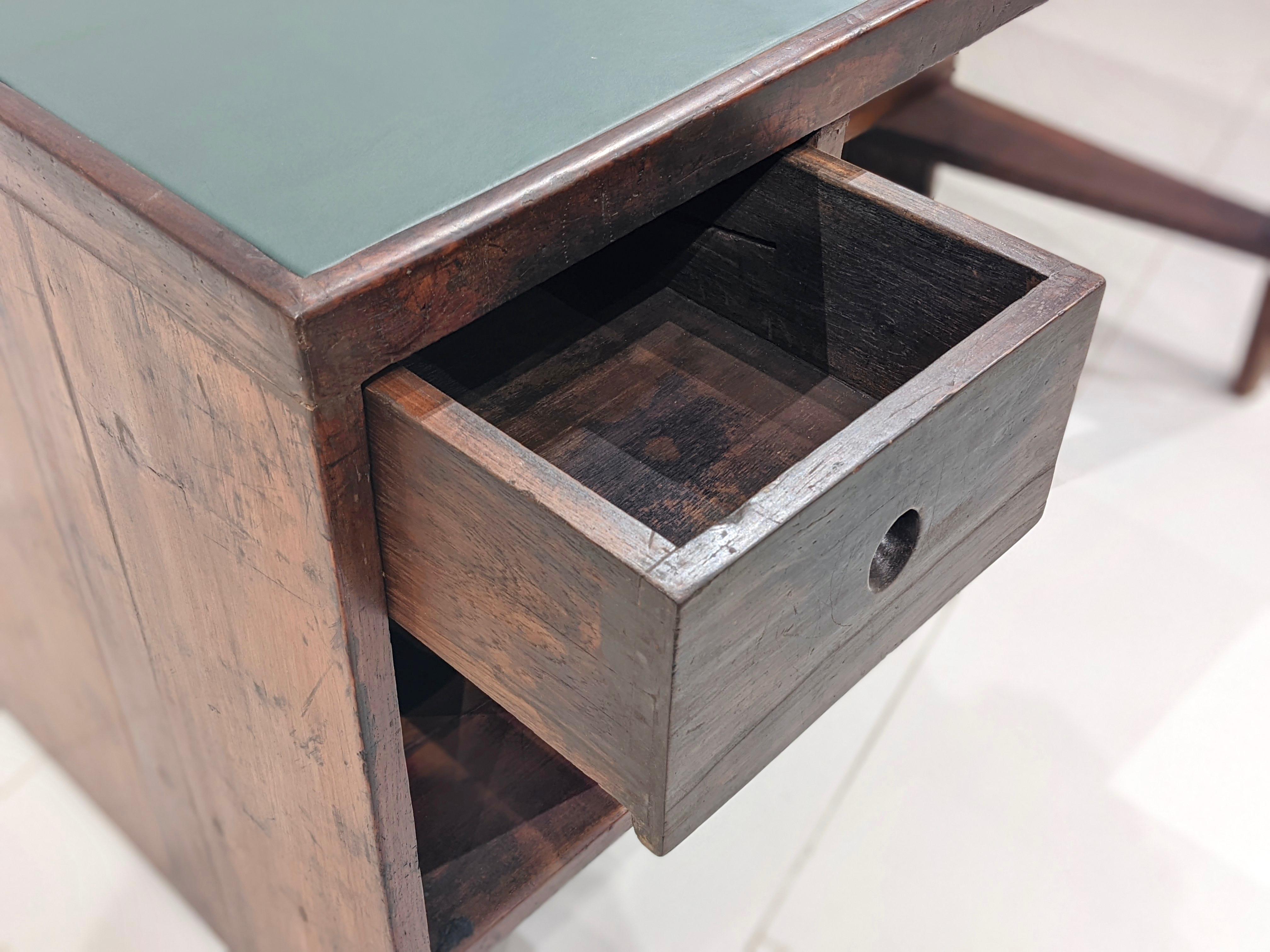 Mid-20th Century Pigeonhole Desk by Jeanneret