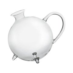 Piggy Transparent Blown-Glass Carafe Designed by Aldo Cibic