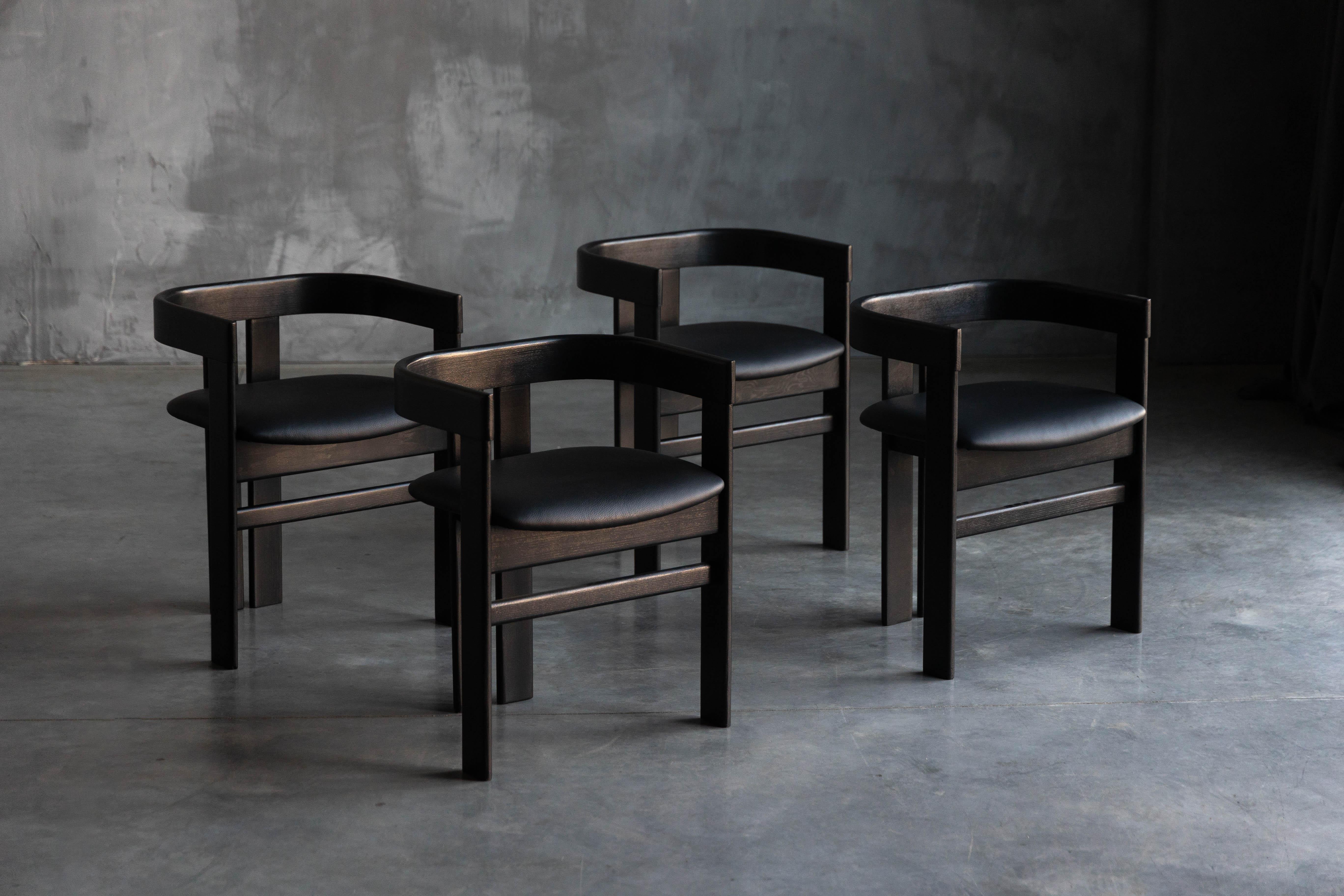 Pigreco Chairs by Tobia Scarpa for Tacchini, Italy, 1960s For Sale 9