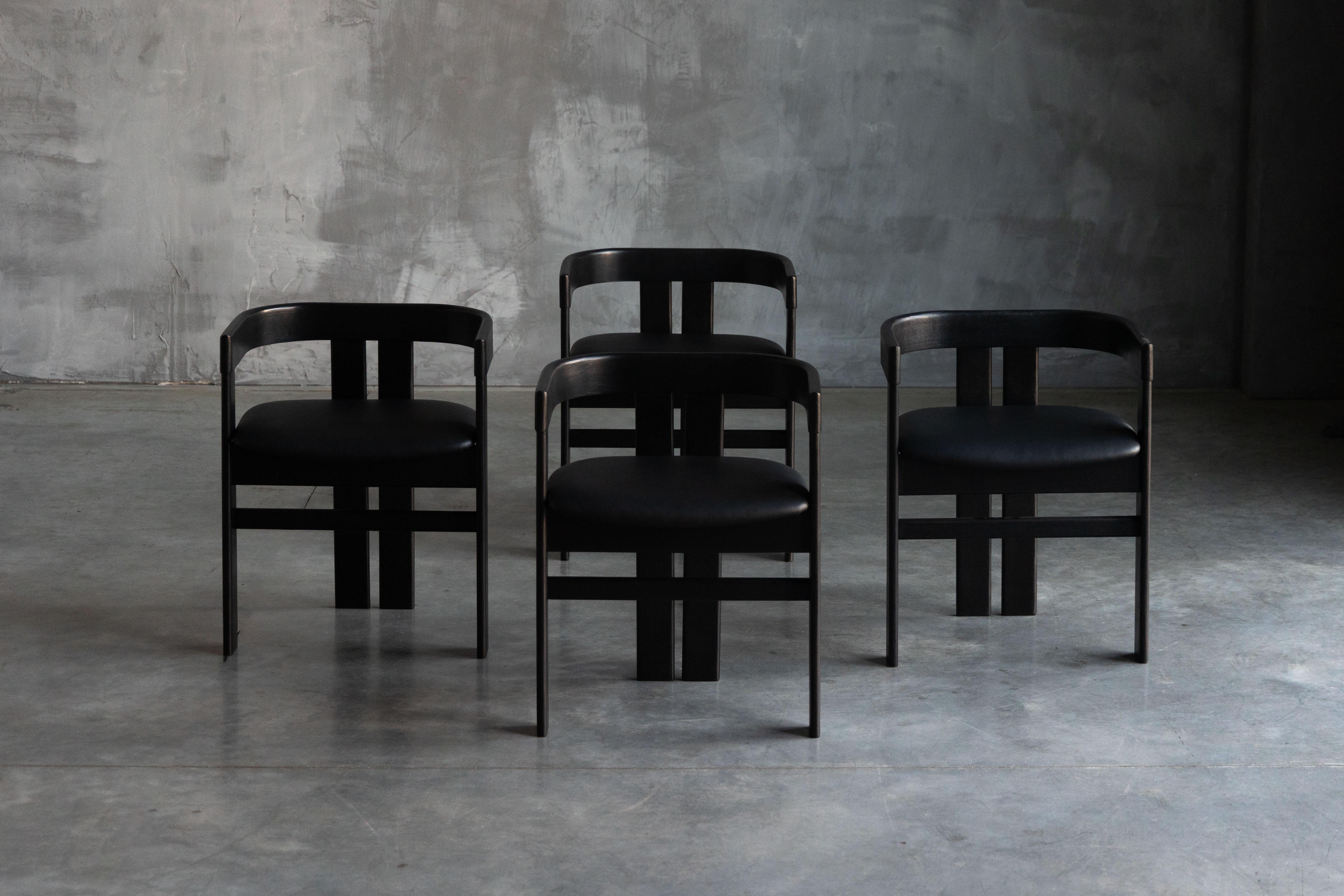 Pigreco Chairs by Tobia Scarpa for Tacchini, Italy, 1960s For Sale 12
