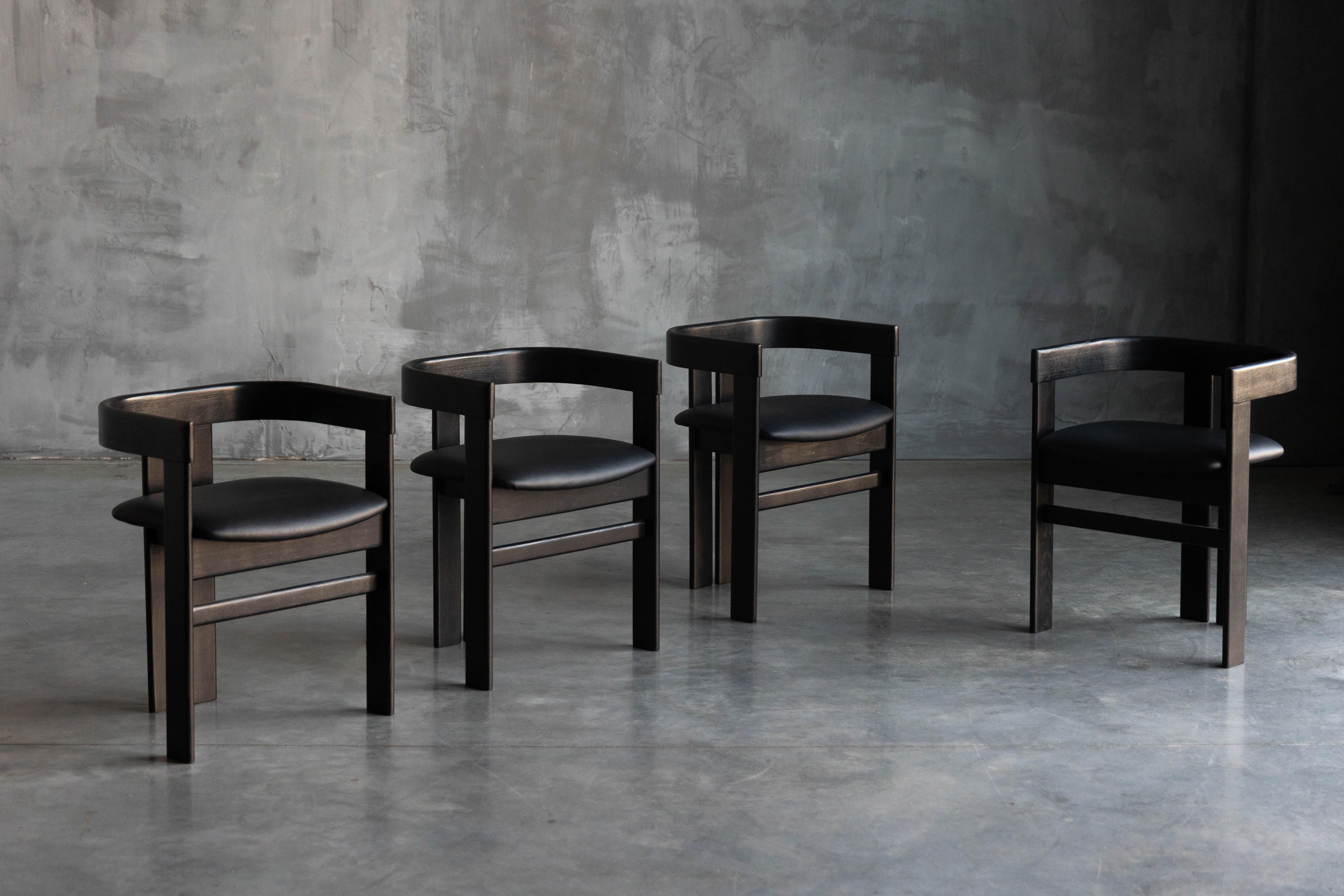 Pigreco Chairs by Tobia Scarpa for Tacchini, Italy, 1960s For Sale 13