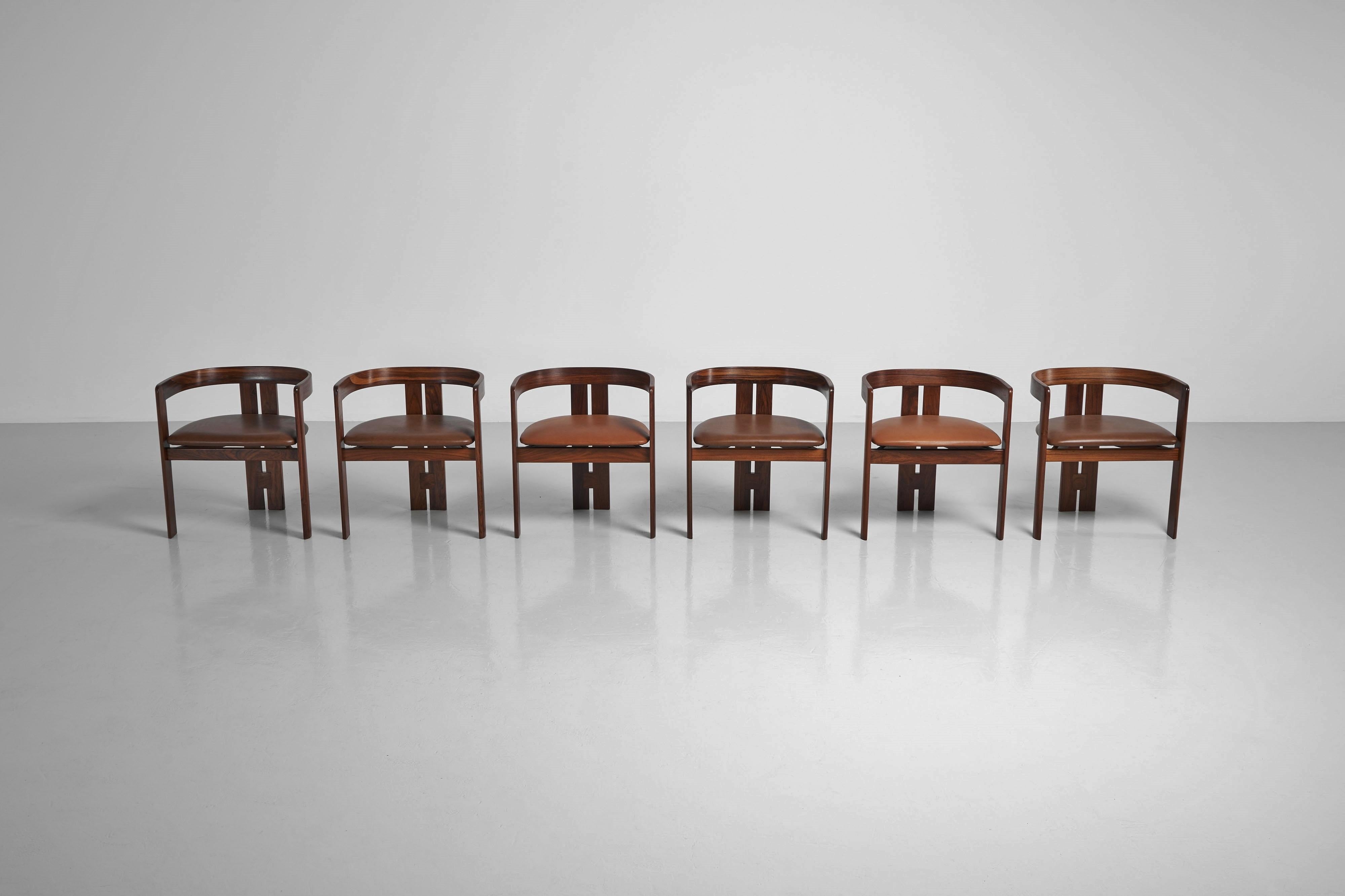 Mid-Century Modern Pigreco chairs Tobia Scarpa Gavina Italy 1957