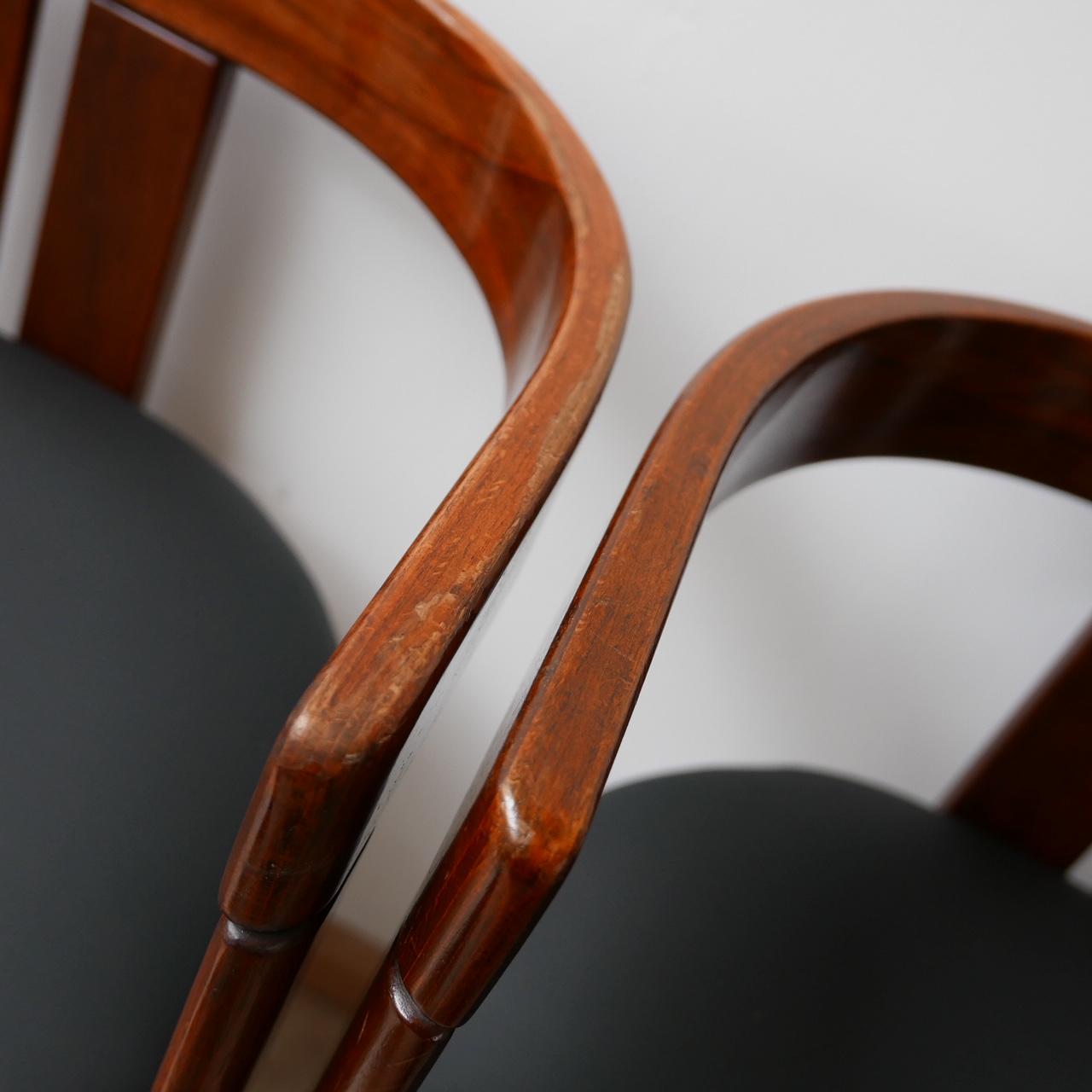 'Pigreco' Italian Midcentury Dining Chairs Attributed to Tobia Scarpa 7