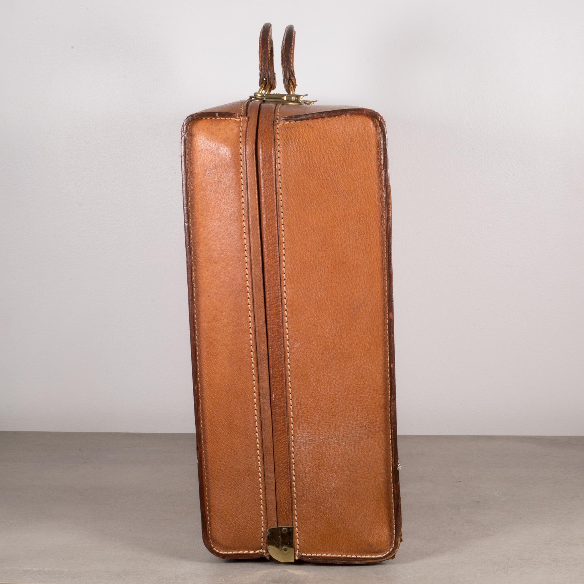 Pigskin Luggage by Boyle, circa 1940 In Good Condition In San Francisco, CA