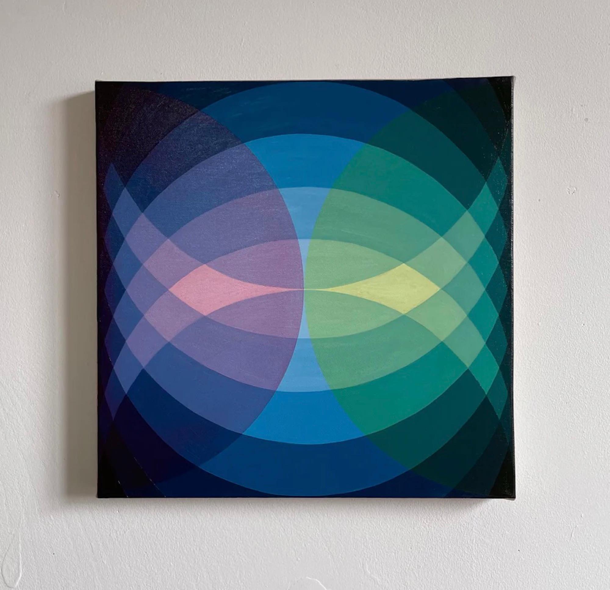 Blue Lotus - Painting de Piicasa