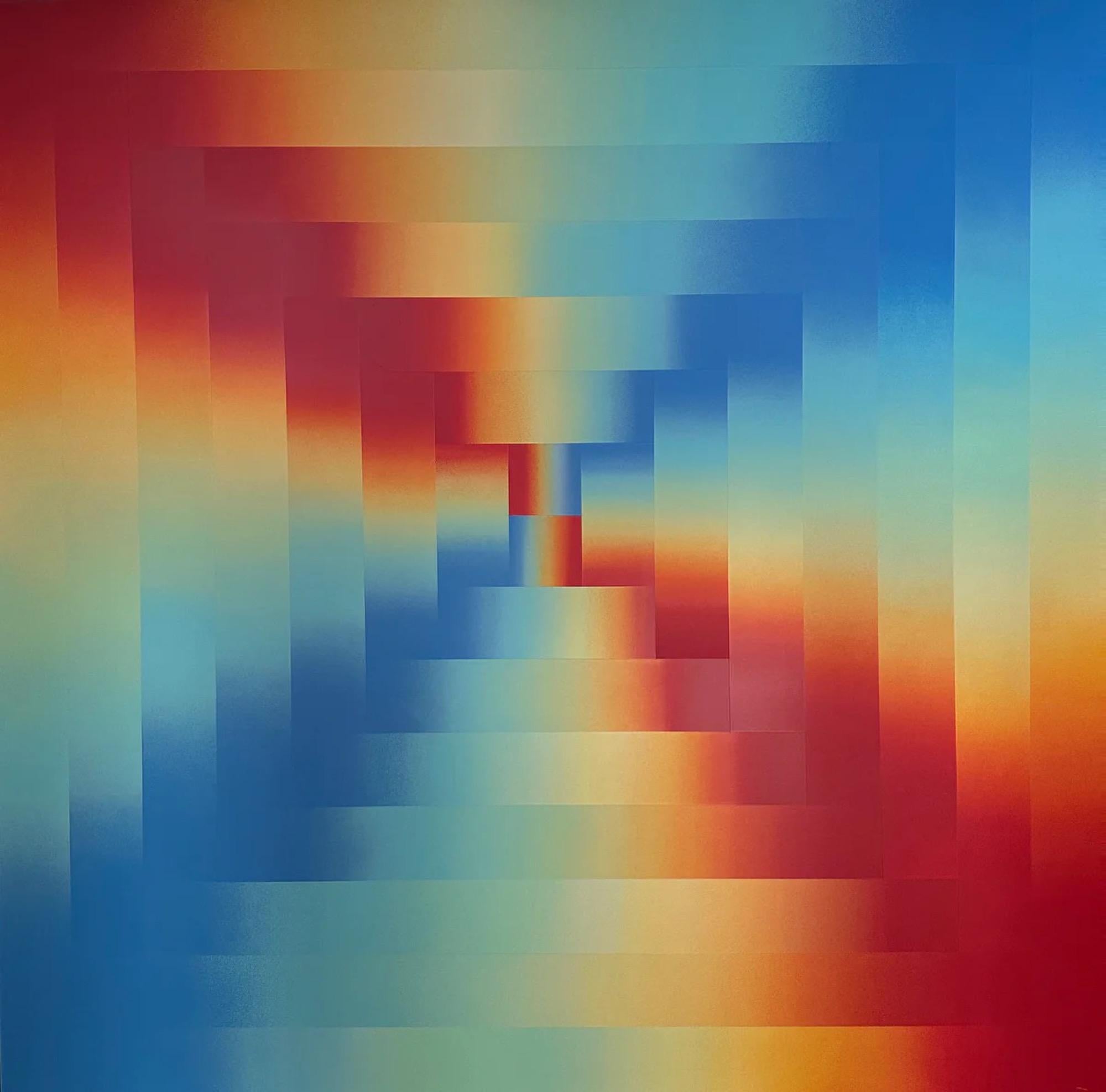 Abstract Painting di Piicasa - Piramidi del Sole I