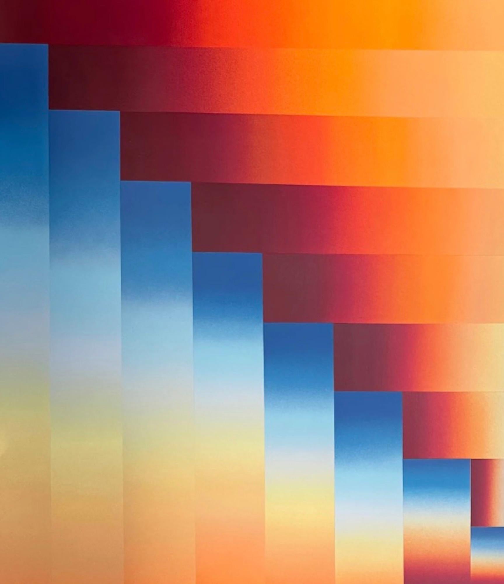 Pirámides del Sol II - Painting de Piicasa