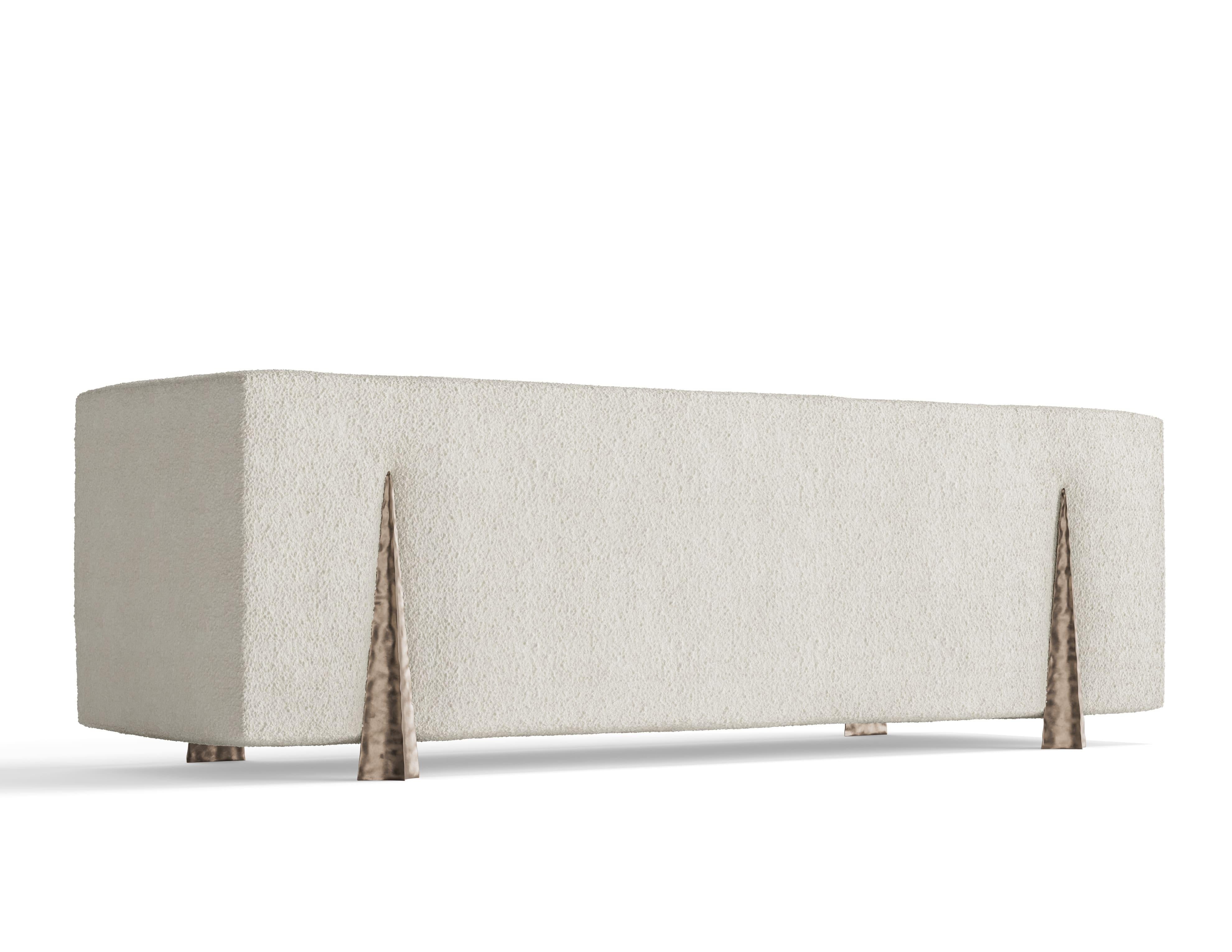 Modern Pike Bench Single by Brian Chaaban For Sale