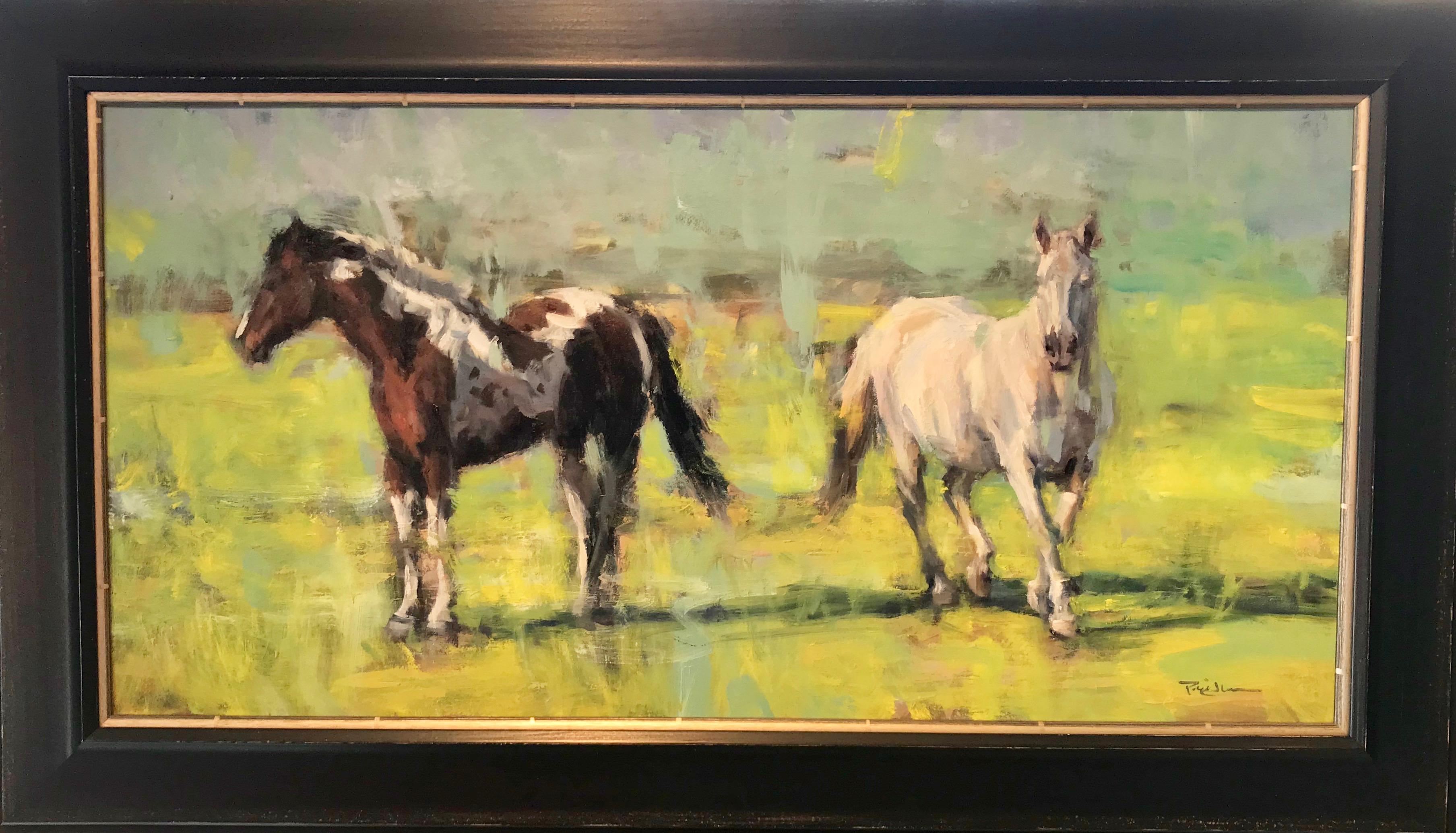 horse impressionist painting