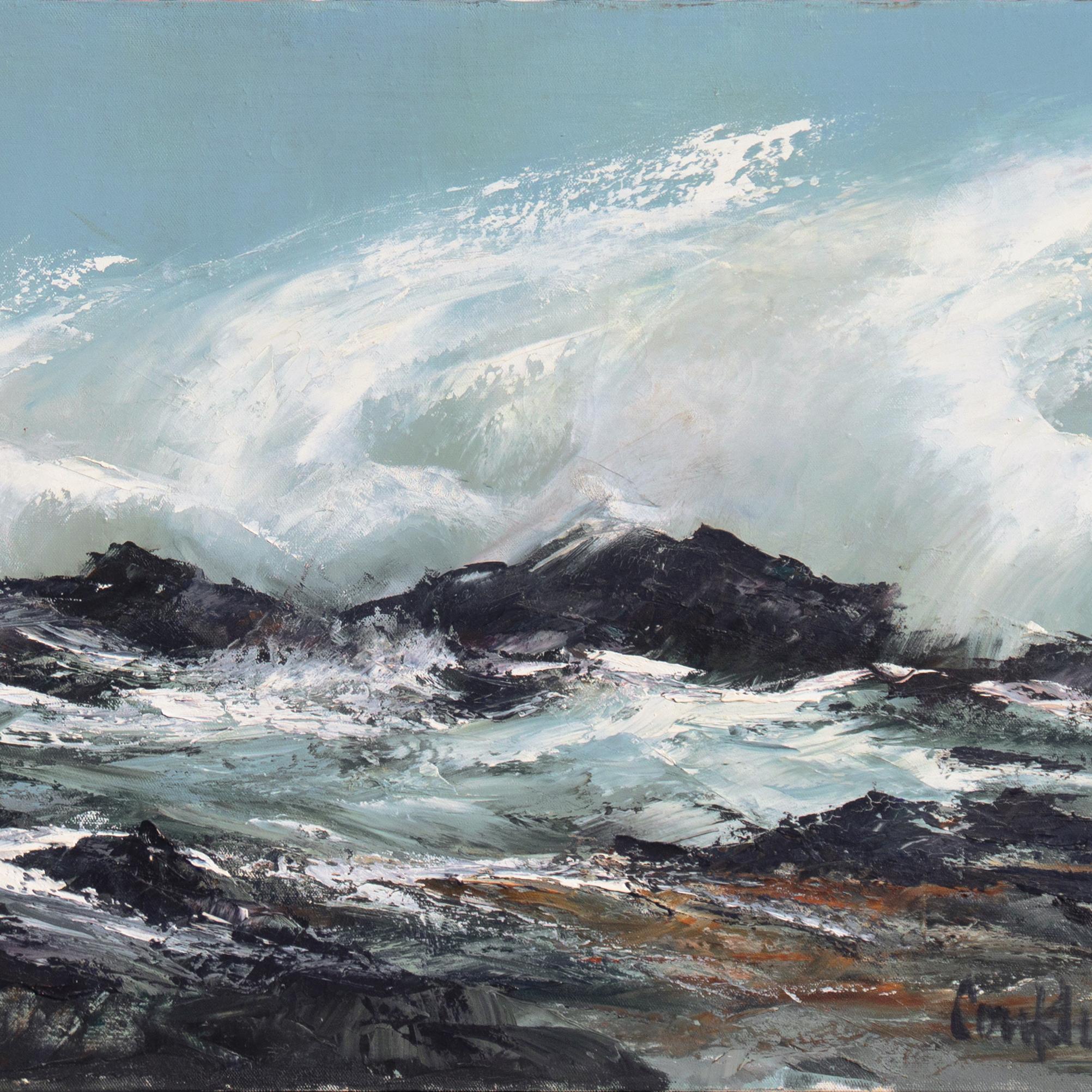 'Breaking Waves, Hawaii', Association of Honolulu Artists, Vincent Price, O'ahu For Sale 1