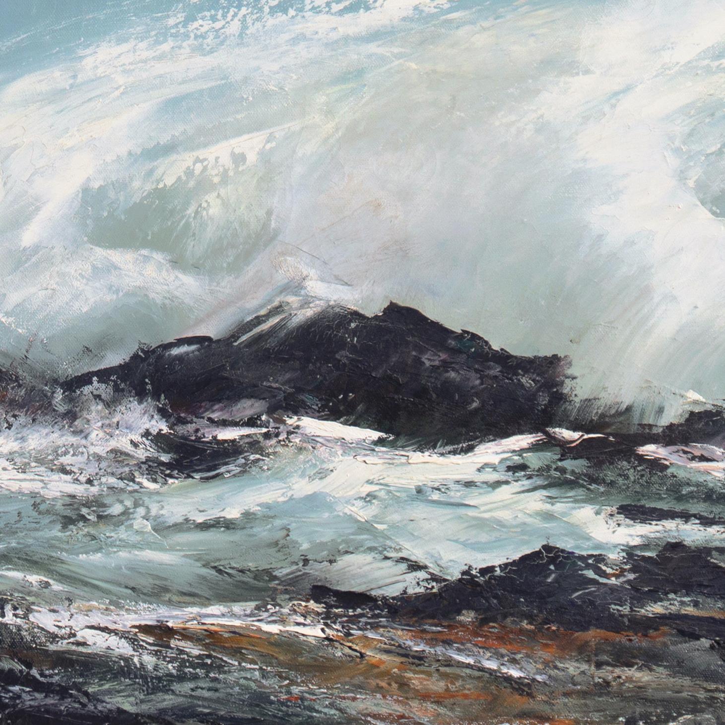 'Breaking Waves, Hawaii', Association of Honolulu Artists, Vincent Price, O'ahu For Sale 2