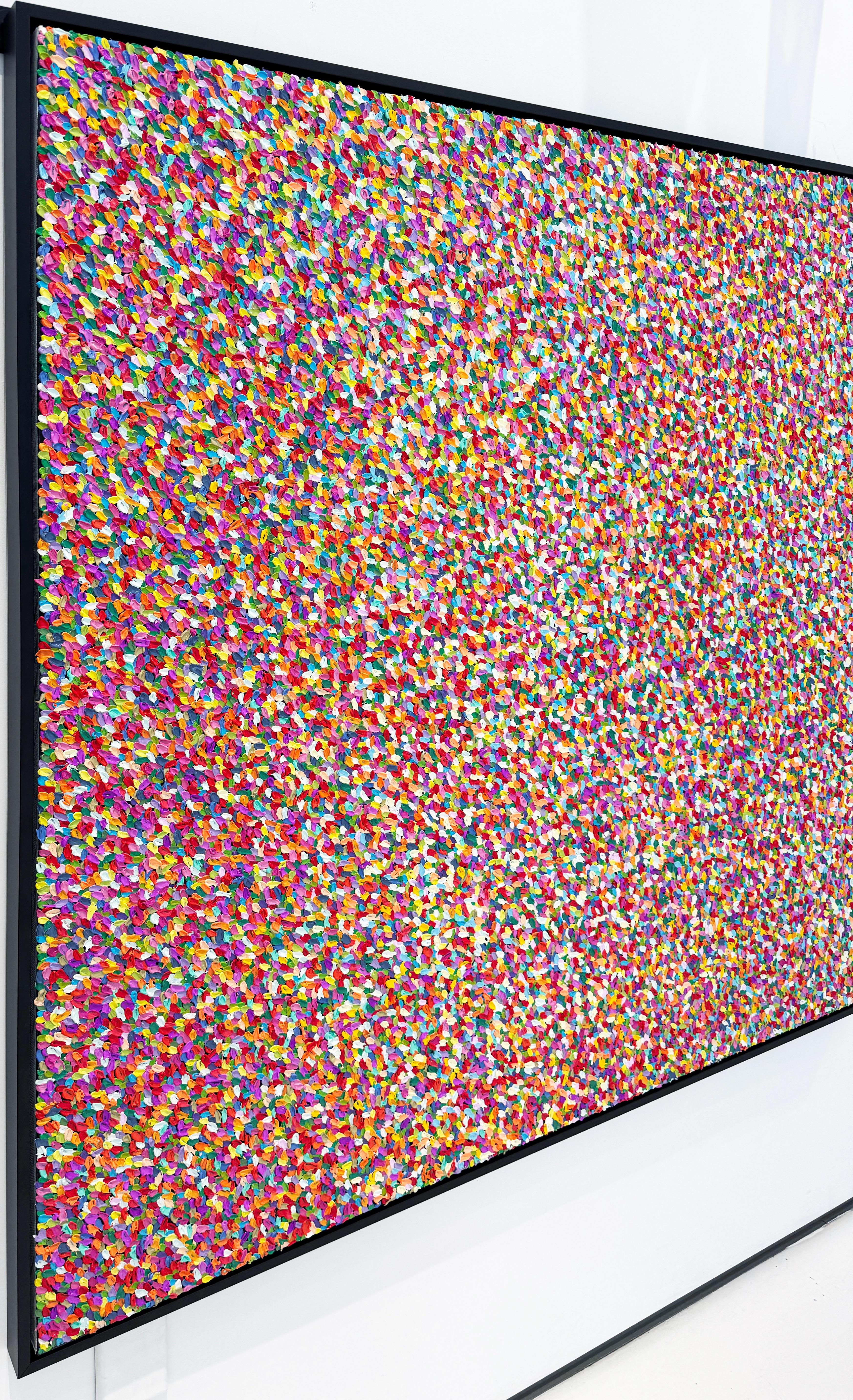 Dancing in Color - Painting by Pila Pansumrit