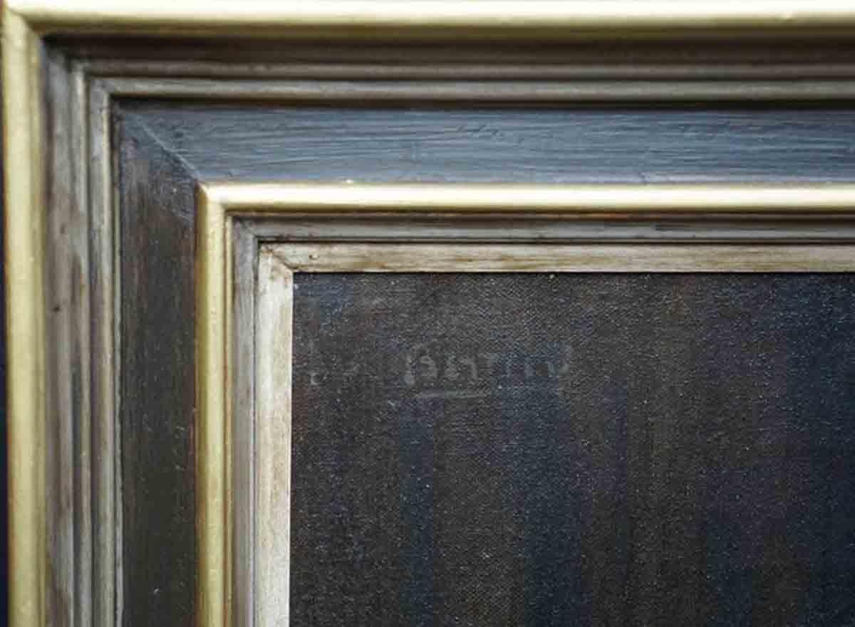 Ritratto di Emily Gertrude Muirhead - dipinto a olio d'arte britannica del 1910 in vendita 3