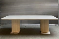 Pilar, rechteckiger Esstisch von INDO-