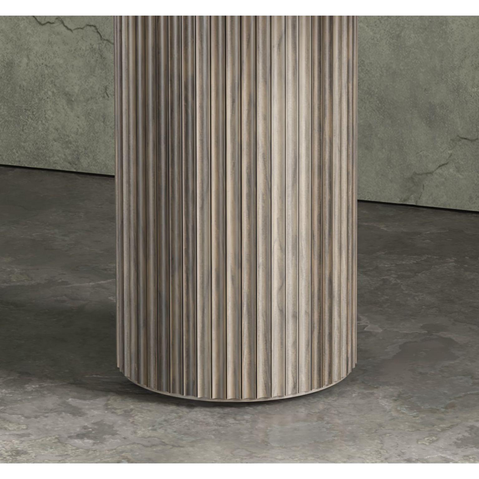 Post-Modern Pilar Round Dining Table by INDO- For Sale