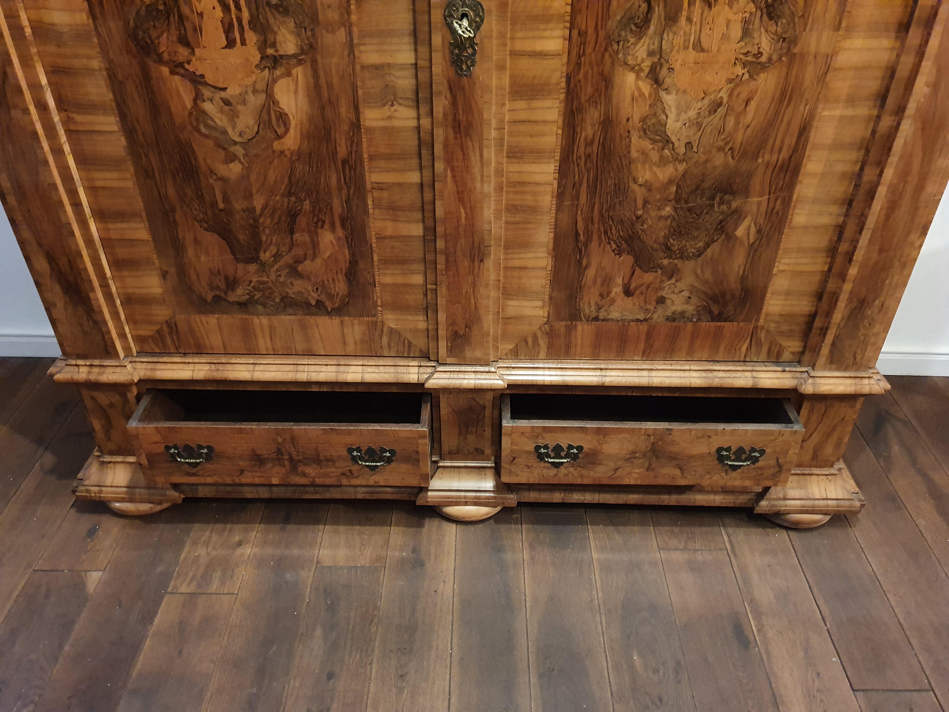Pilasterschrank 18. Jahrhundert mitteldeutsch For Sale 3