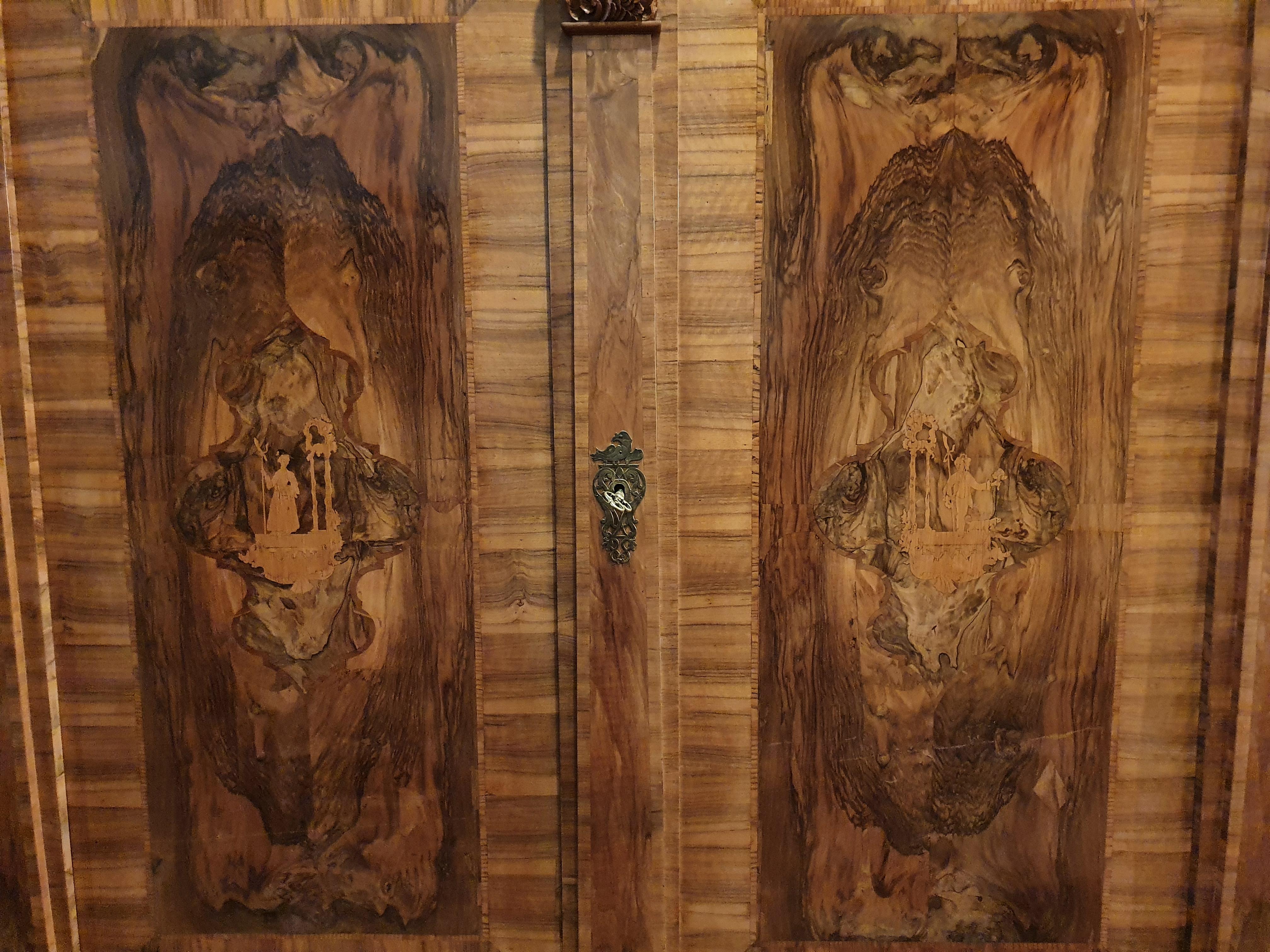 Pilasterschrank 18. Jahrhundert mitteldeutsch For Sale 2