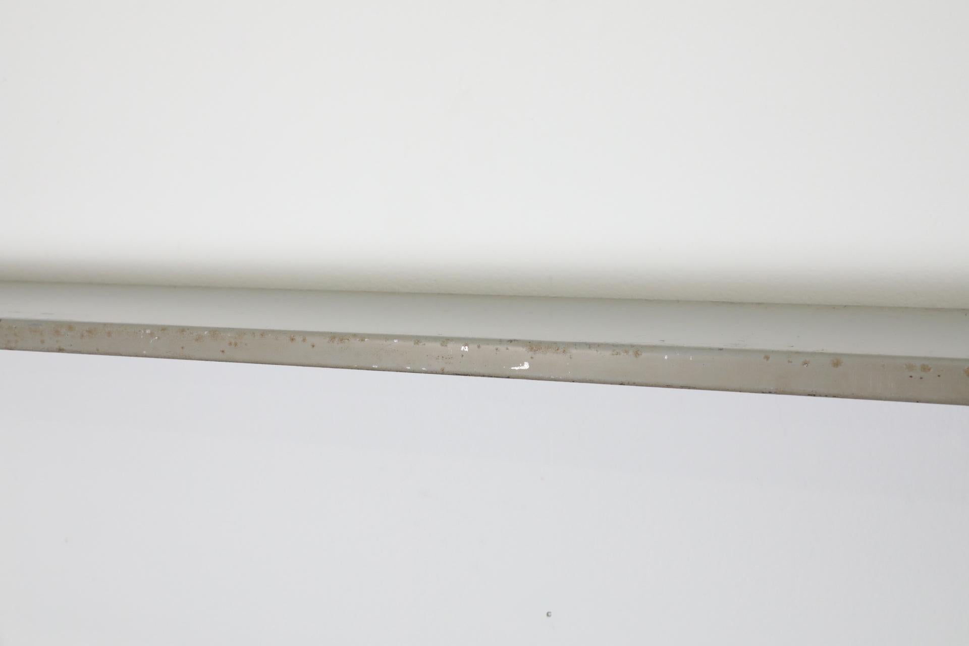 Estantería Pilastro Industrial de Metal de 2 cuerpos con Escritorio y Light en venta 9