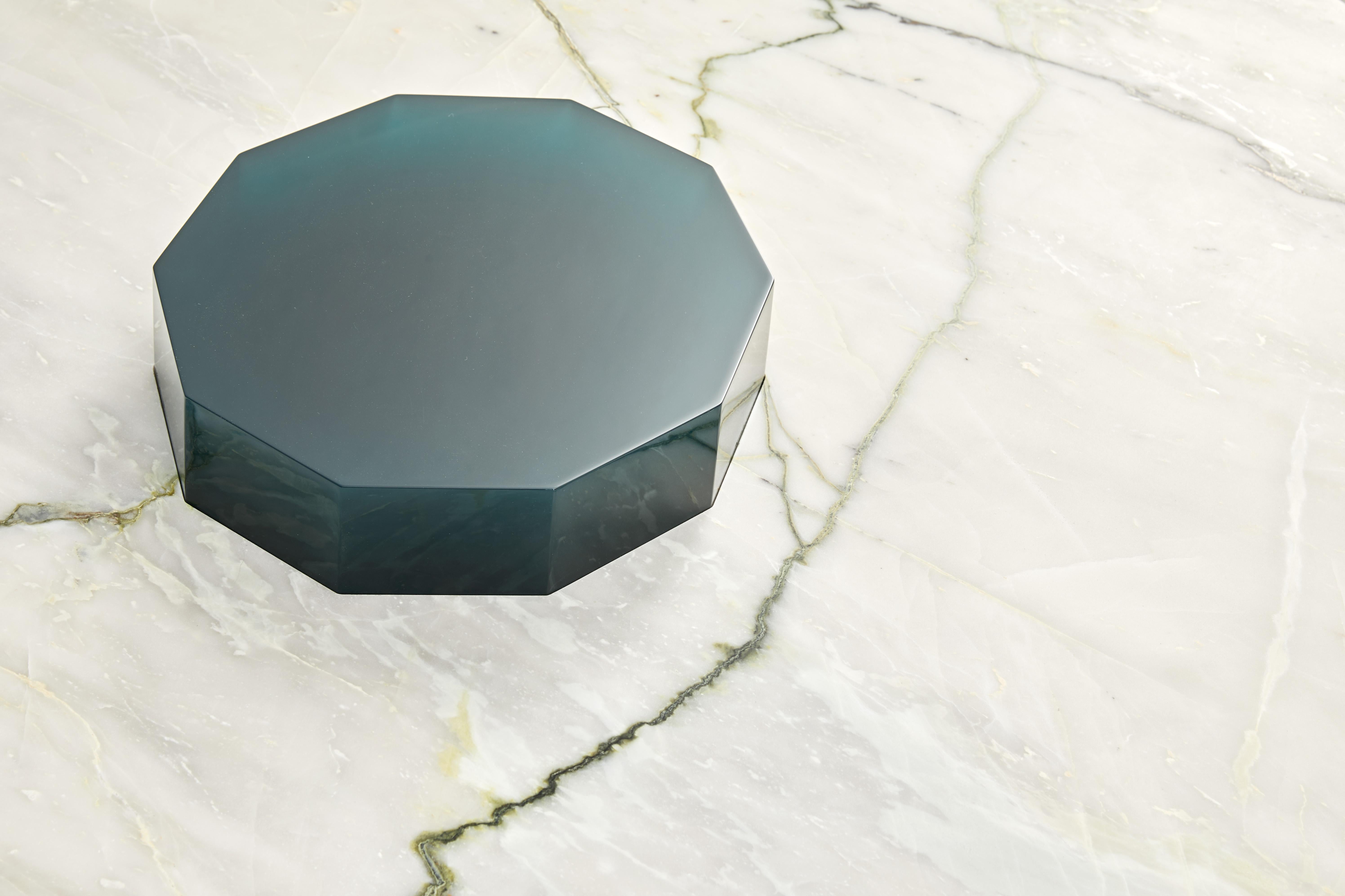 Resin Pilastro Marble Dining Table by Cobra Studios