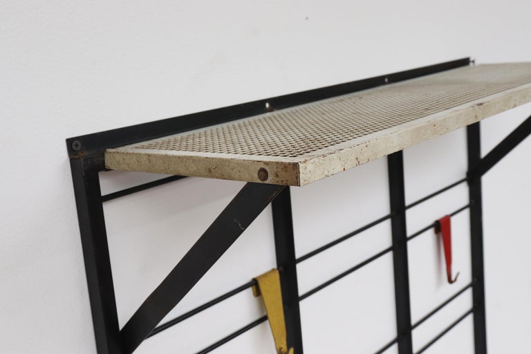 Pilastro "Servo Muto" Wall Mount Coat Rack with Hat Rack at 1stDibs