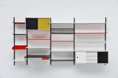 Pilastro Shelving Unit Tjerk Reijenga Holland, 1960