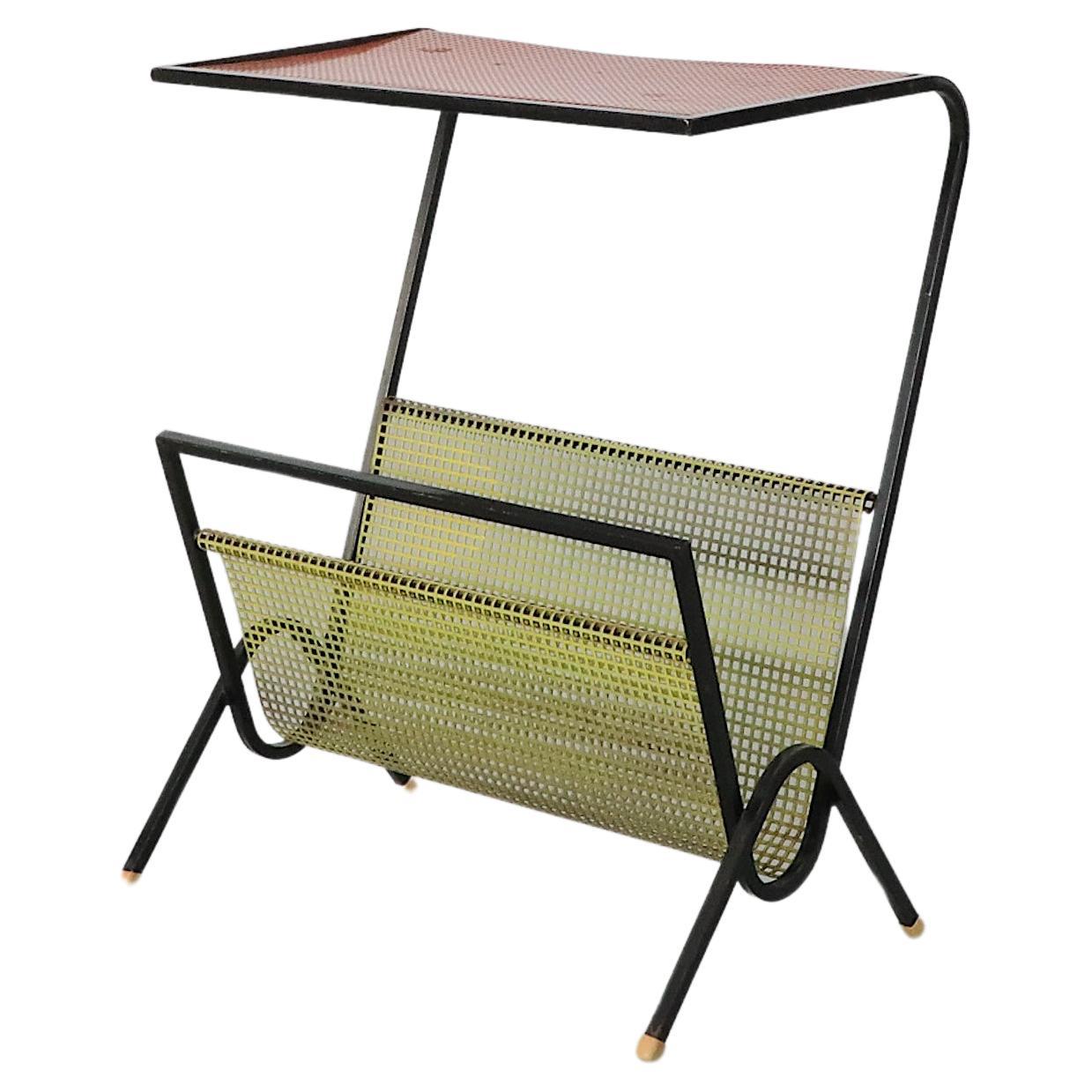 Pilastro Style Perforated Telephone Table For Sale