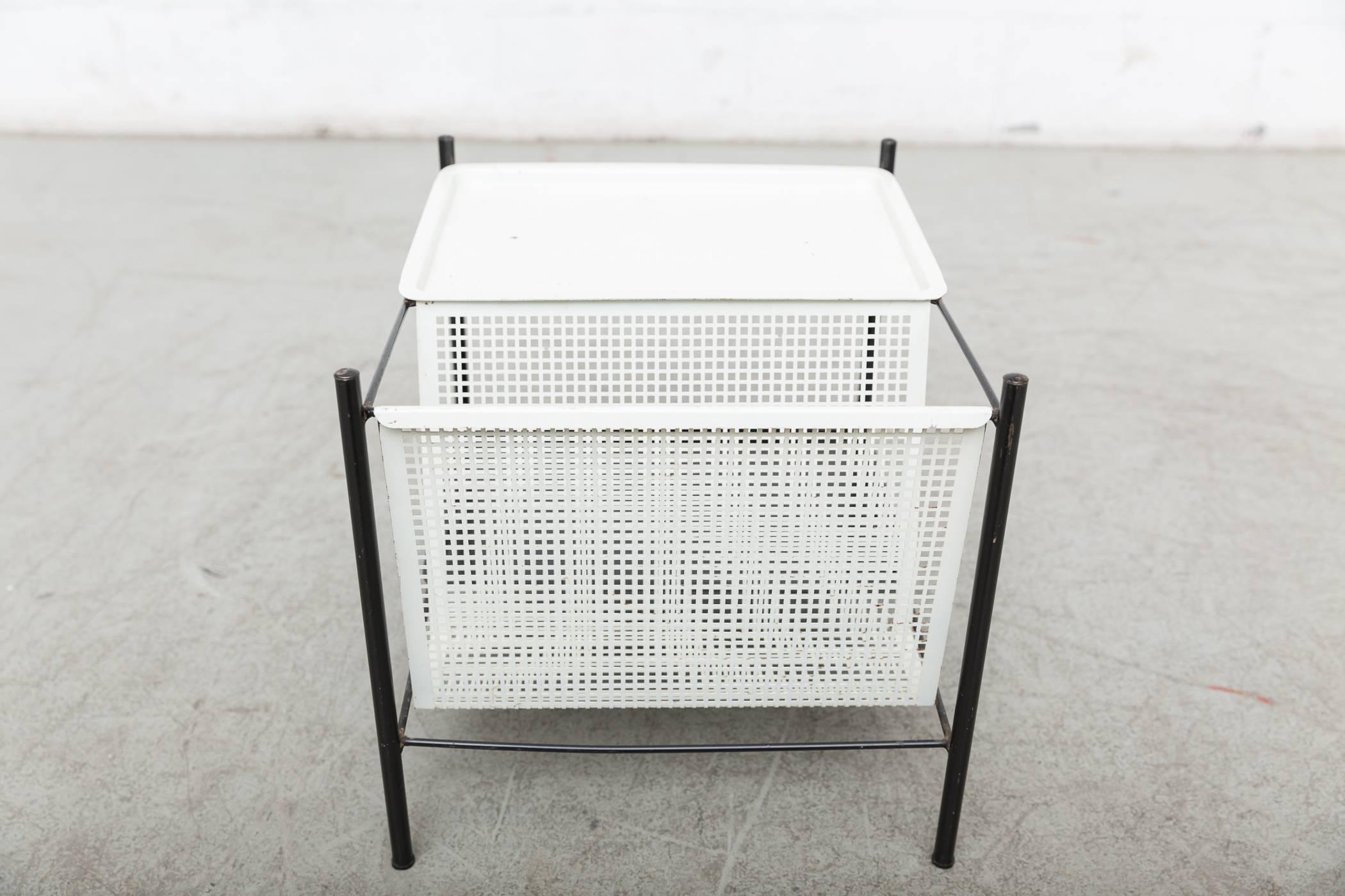 Pilastro Wire Magazine Rack and Side Table 4