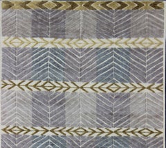 Modern Scandinavian or Swedish Rug by Keivan Woven Arts   9'2 x 11'10