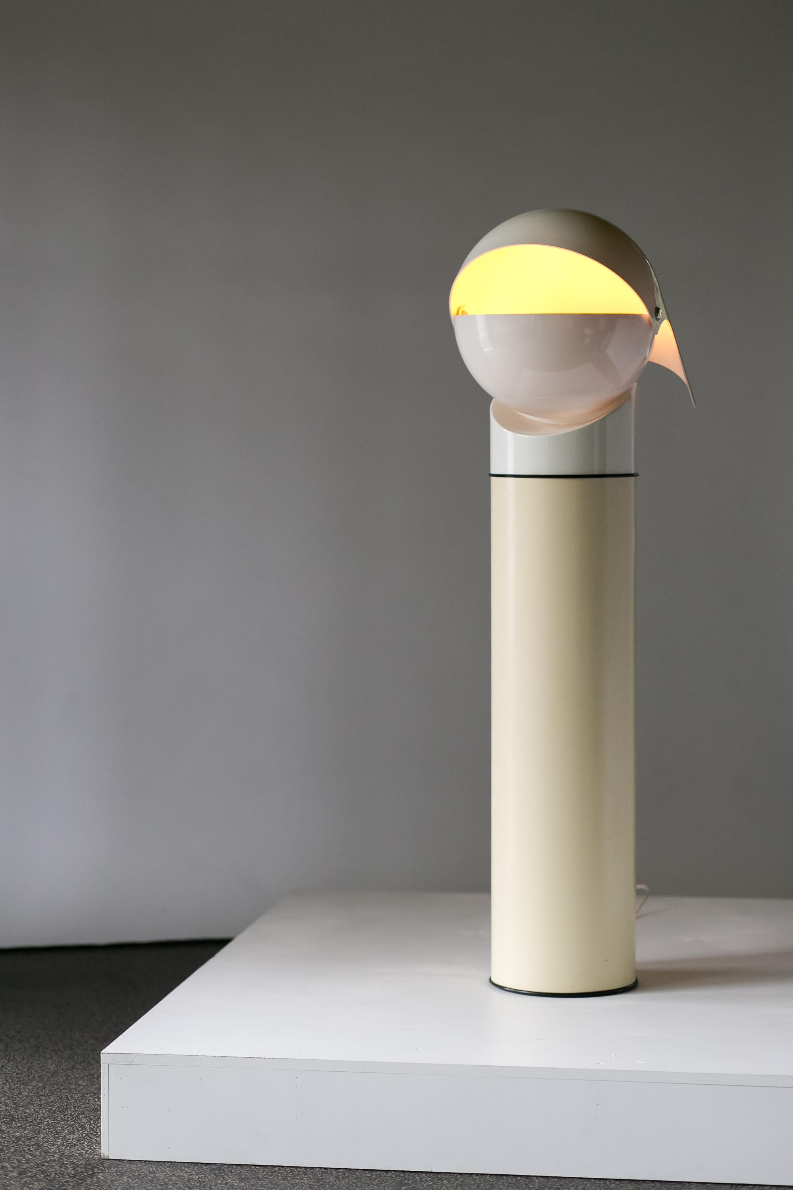 Plastic Pileino Floor Lamp by Gae Aulenti for Artemide, Italy, 1970s