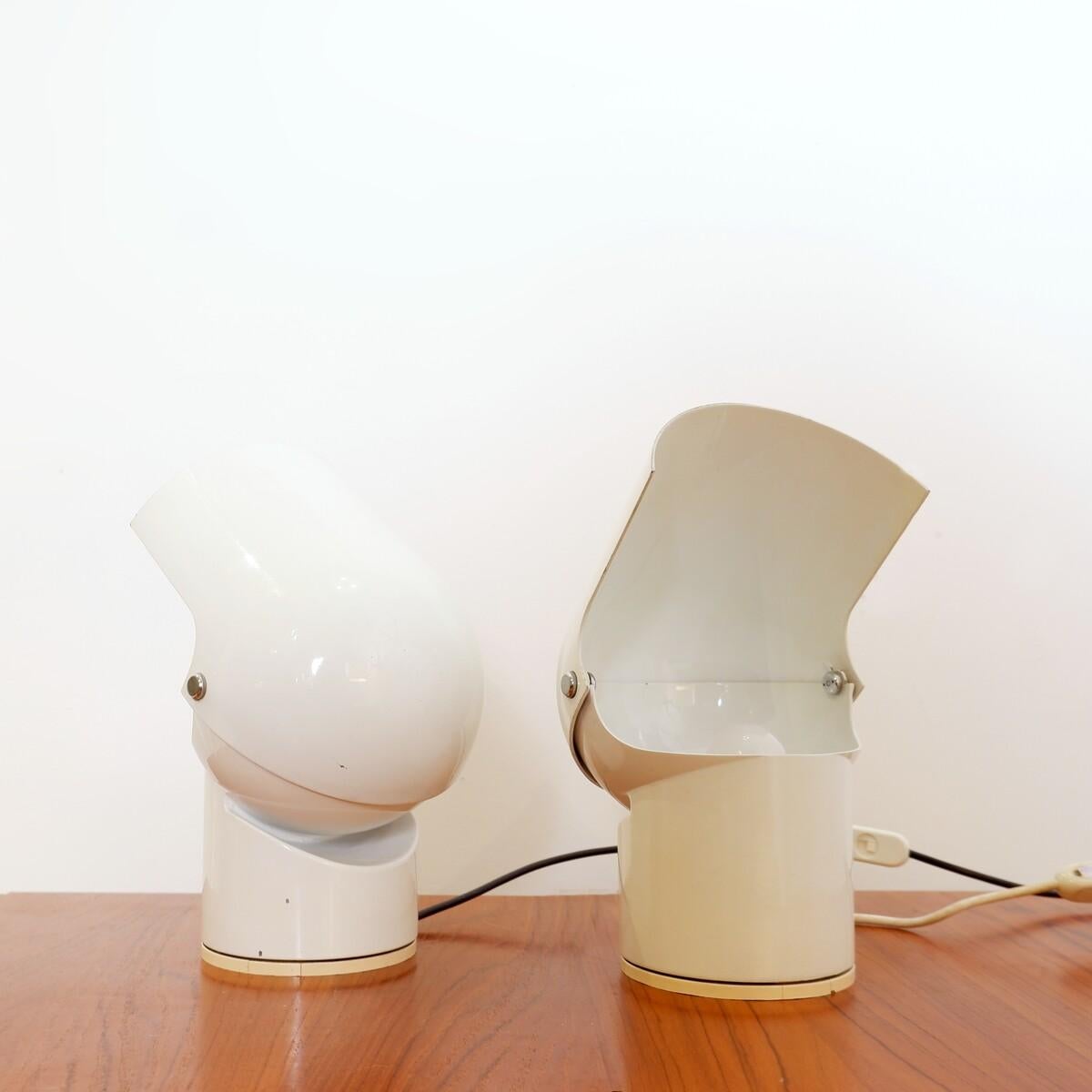 Tischlampen „Pileino“ von Gae Aulenti für Artemide, 1972, 2er-Set, Set im Angebot 3
